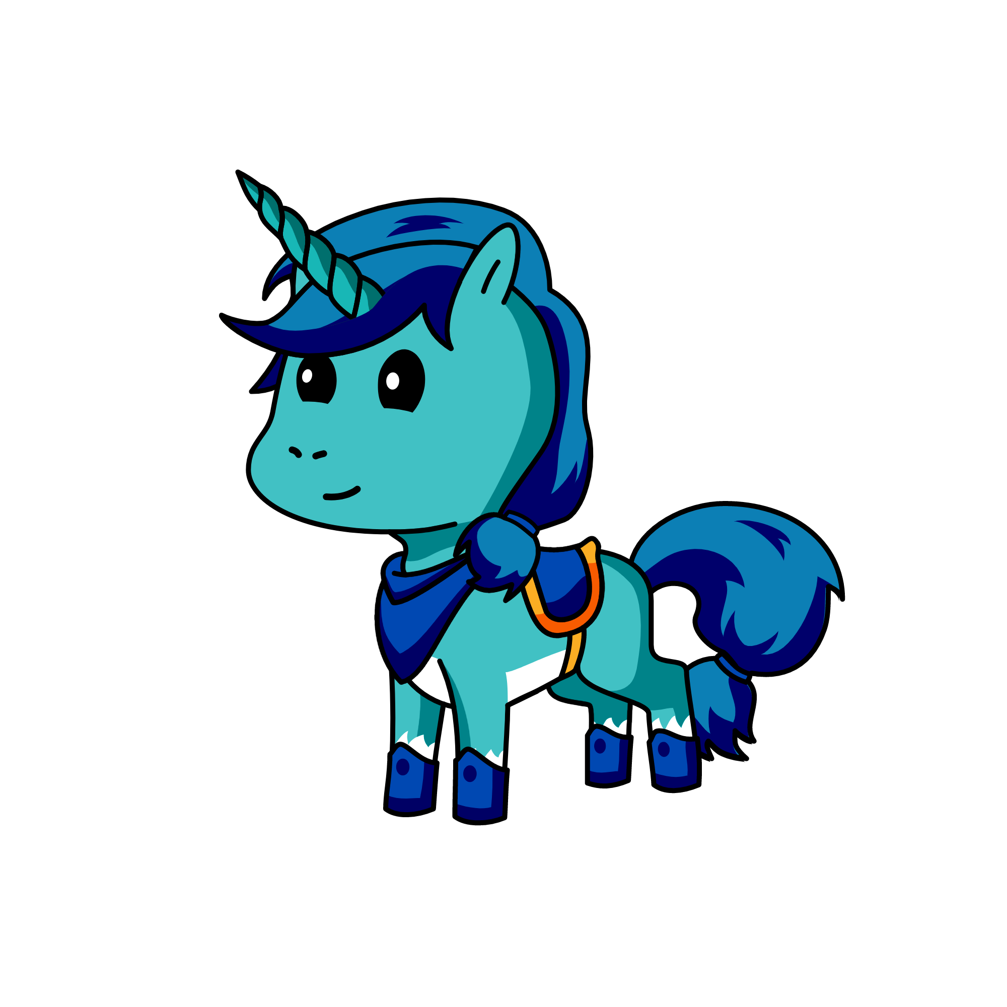 Snowy, the unicorn