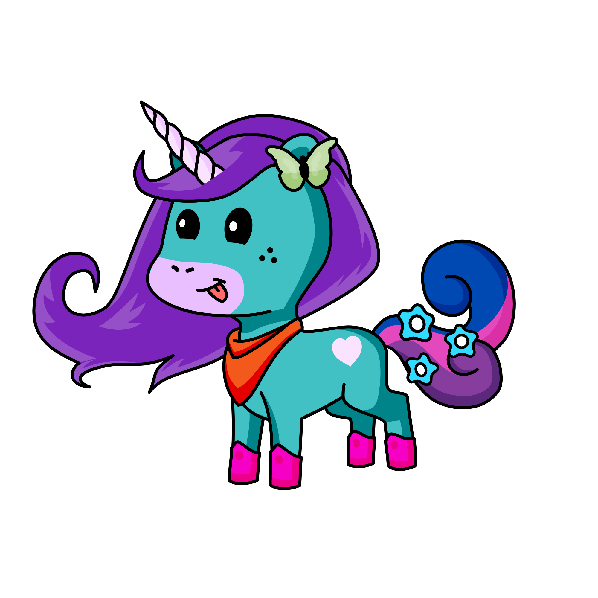Charlotte, the unicorn