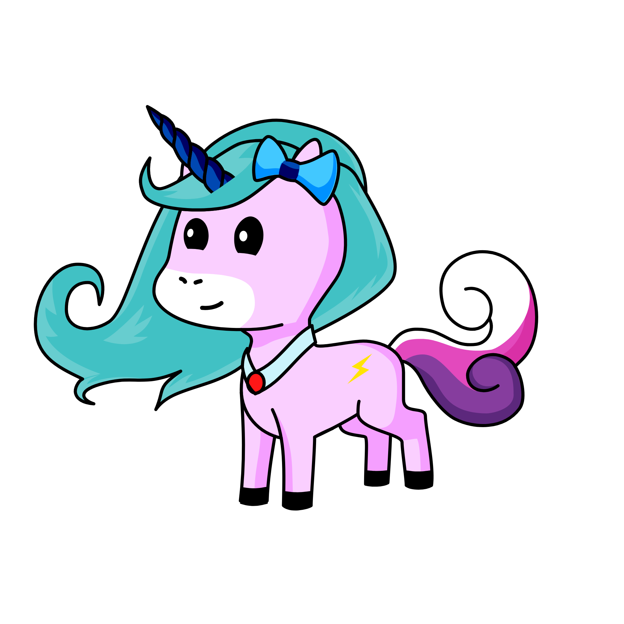 Cotton Candy, the unicorn