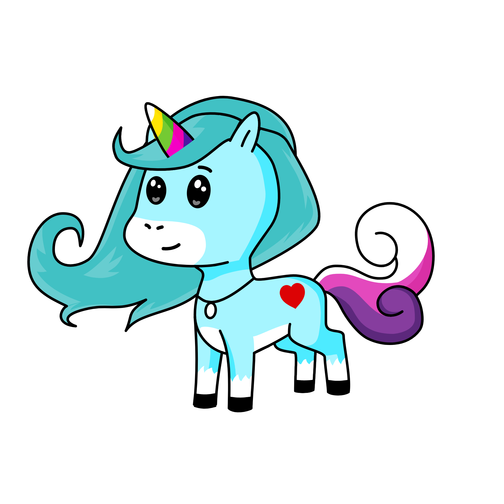 Ashley, the unicorn
