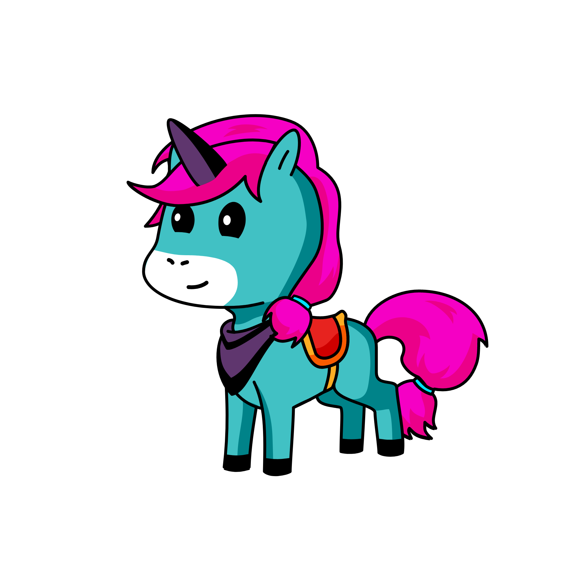 Diamond Sparkle, the unicorn