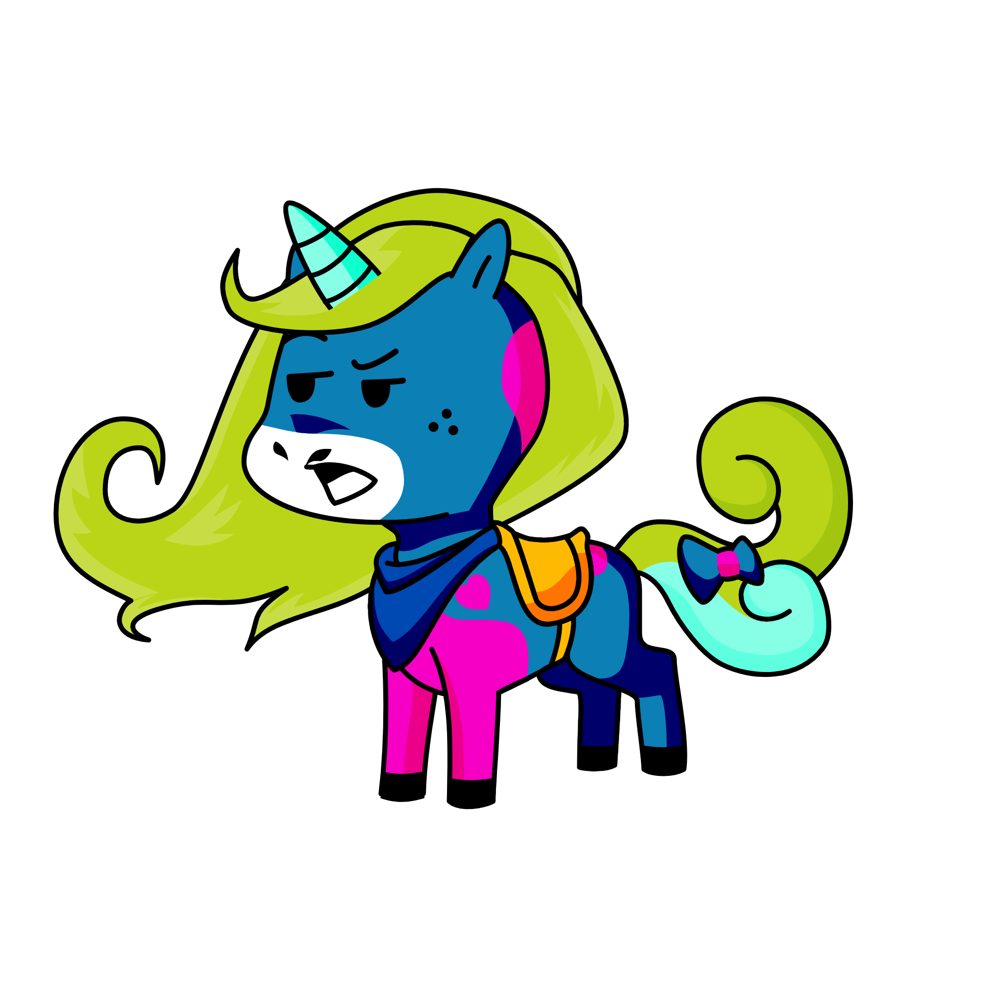 Lacey, the unicorn