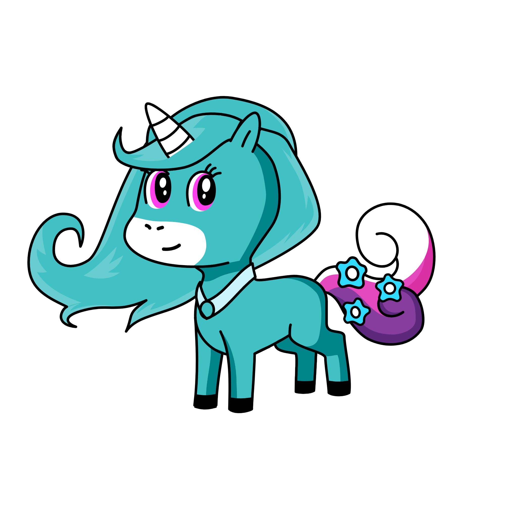 night fall, the unicorn