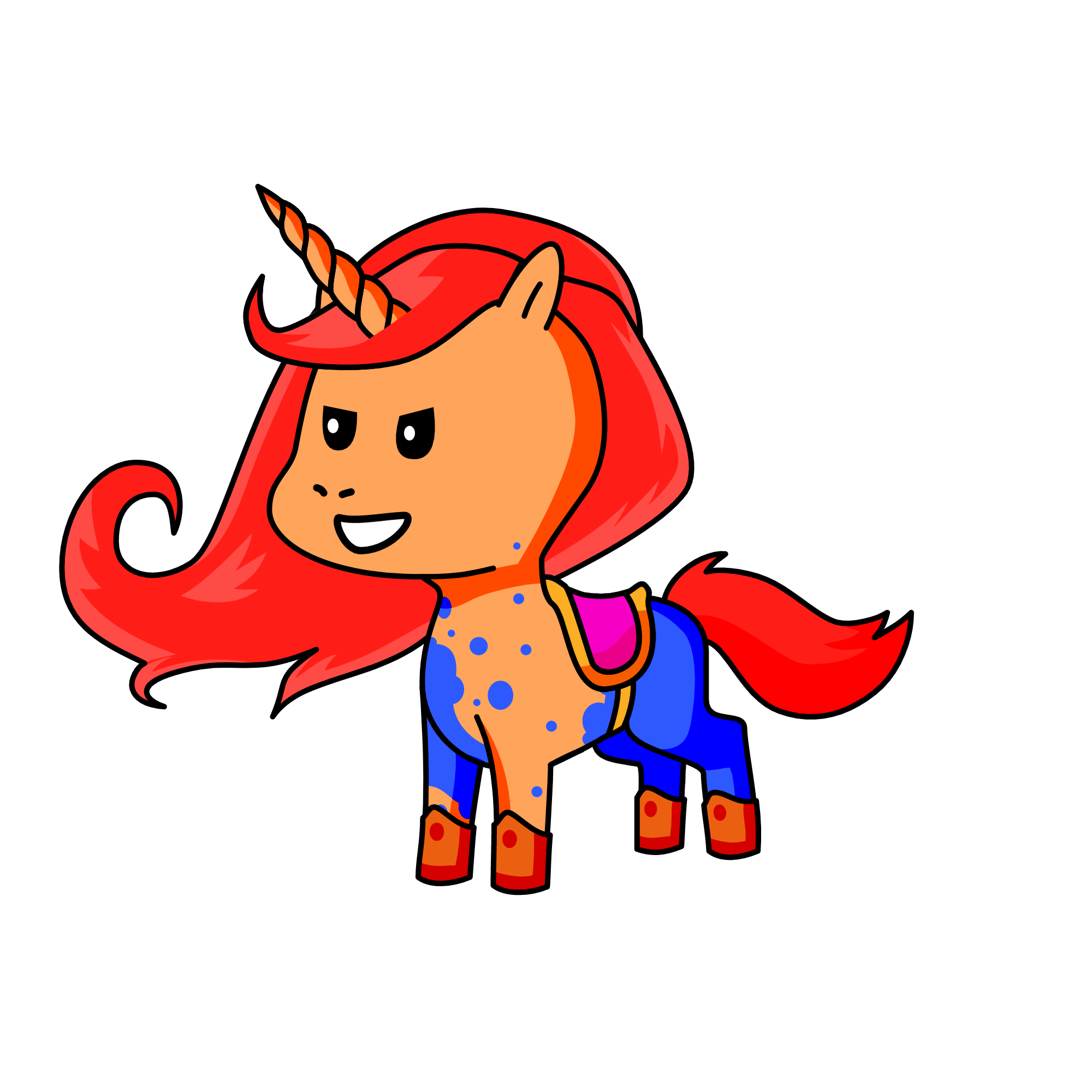 gurudo chif uborsa from botw, the unicorn