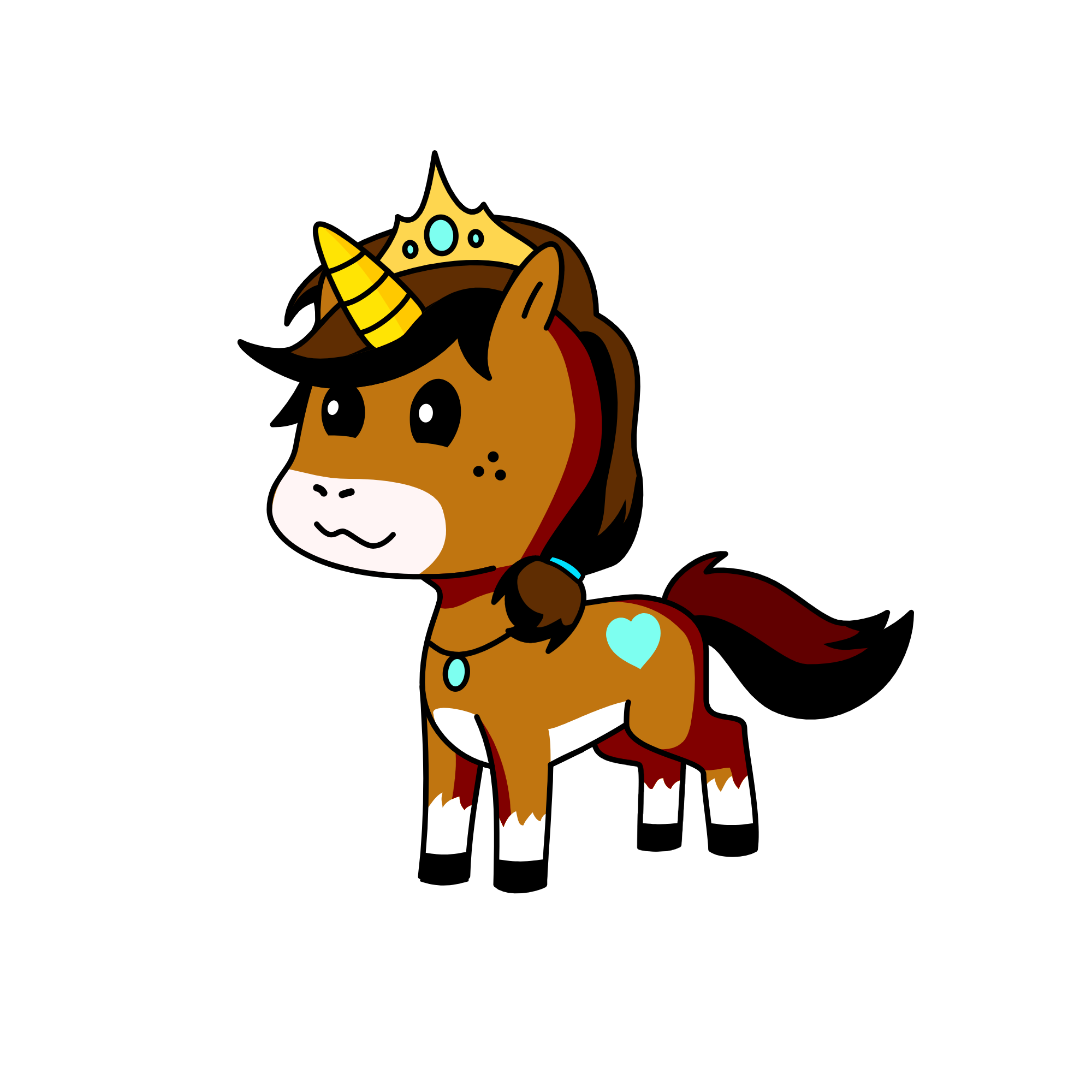 Leena, the unicorn