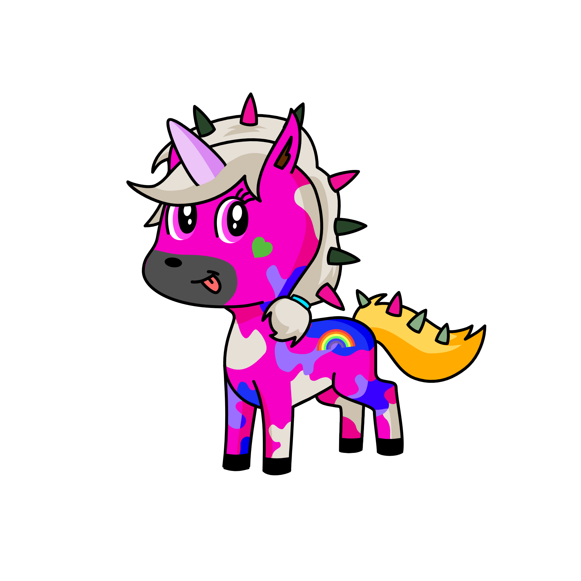 hasmin, the unicorn