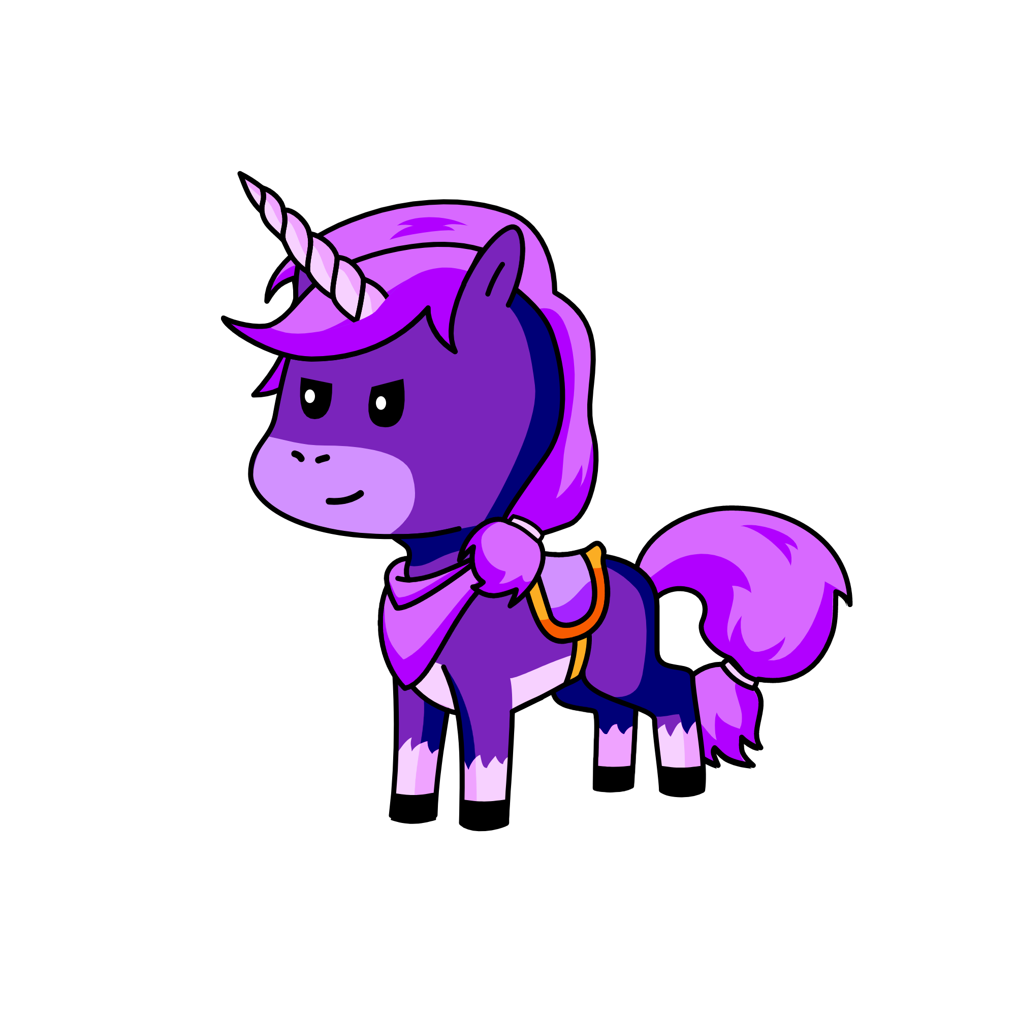 Midnight, the unicorn