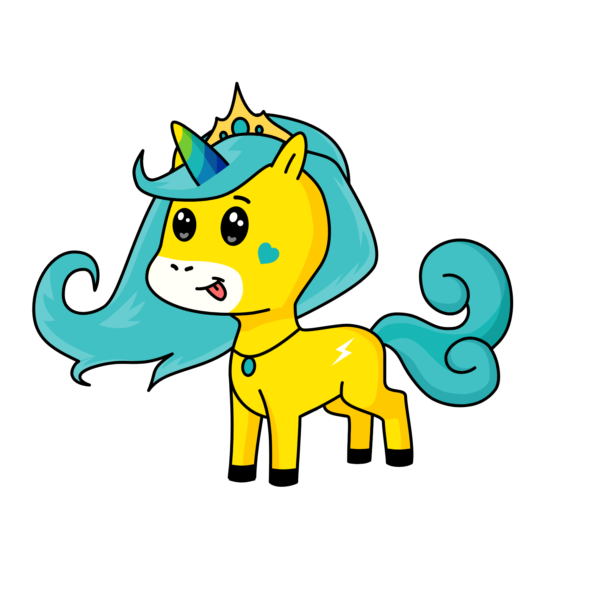 sunshine, the unicorn