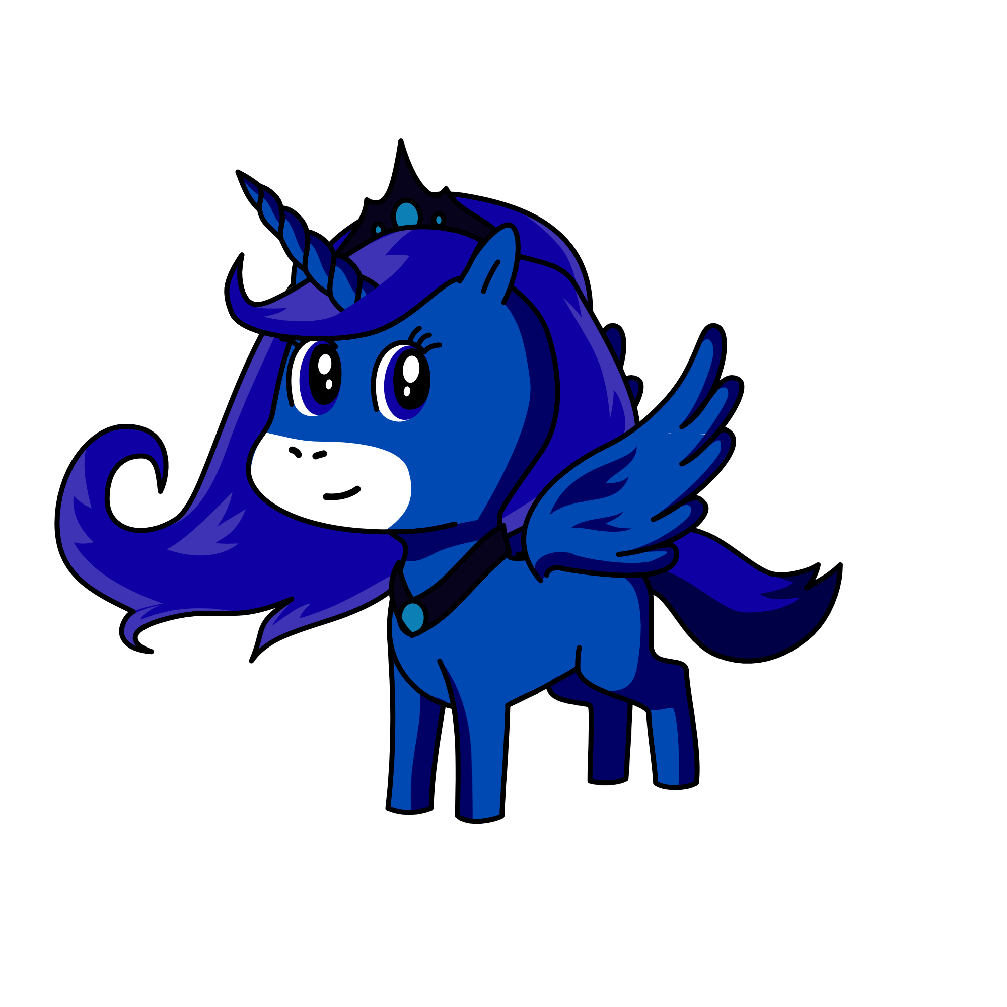 луна, the unicorn