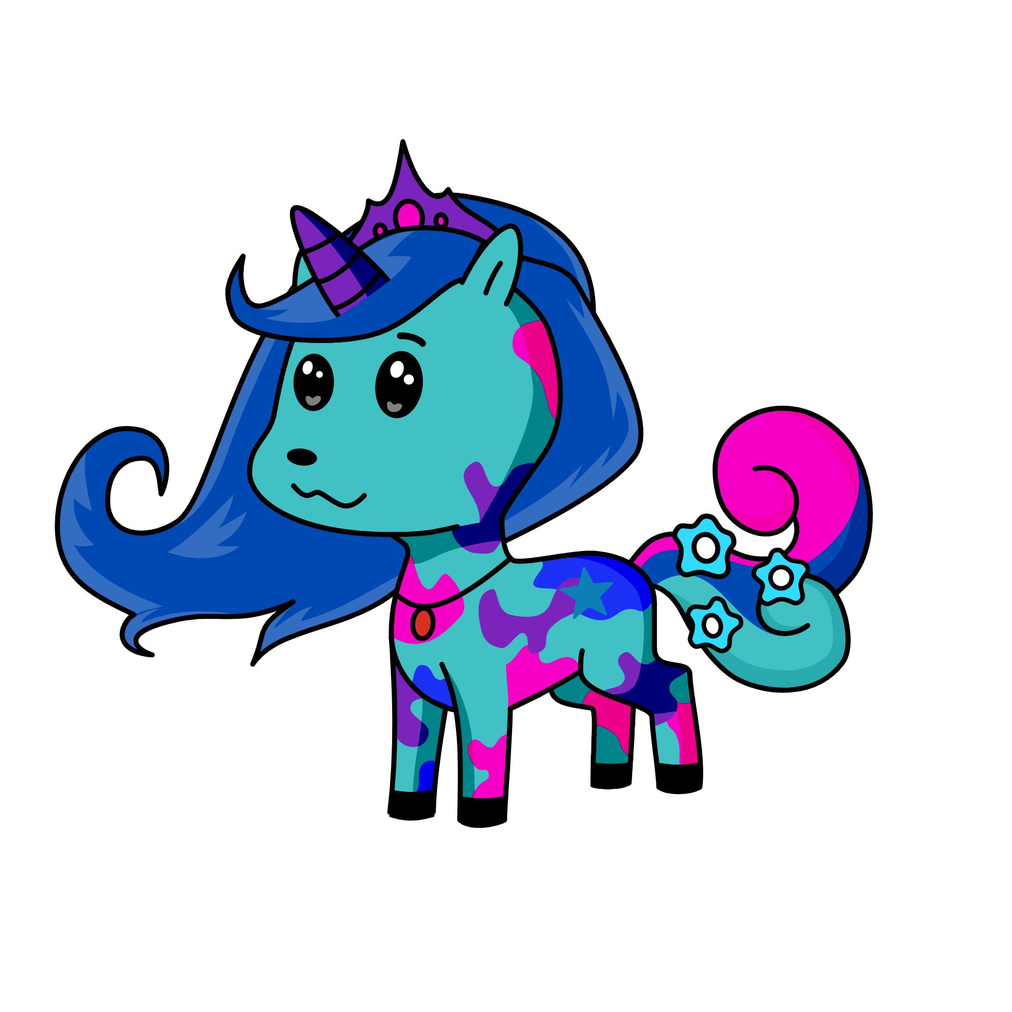 cotoncandy, the unicorn