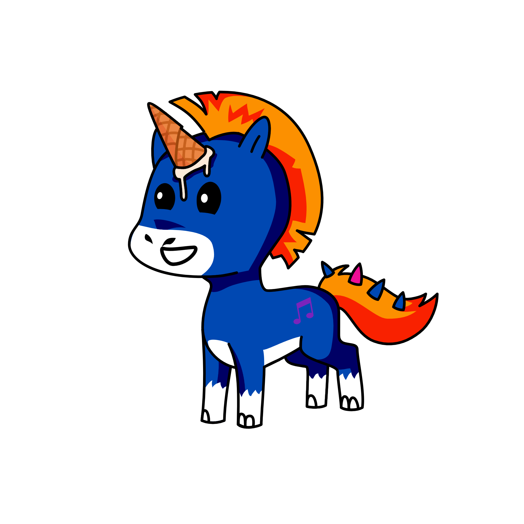 Hawk Rock, the unicorn