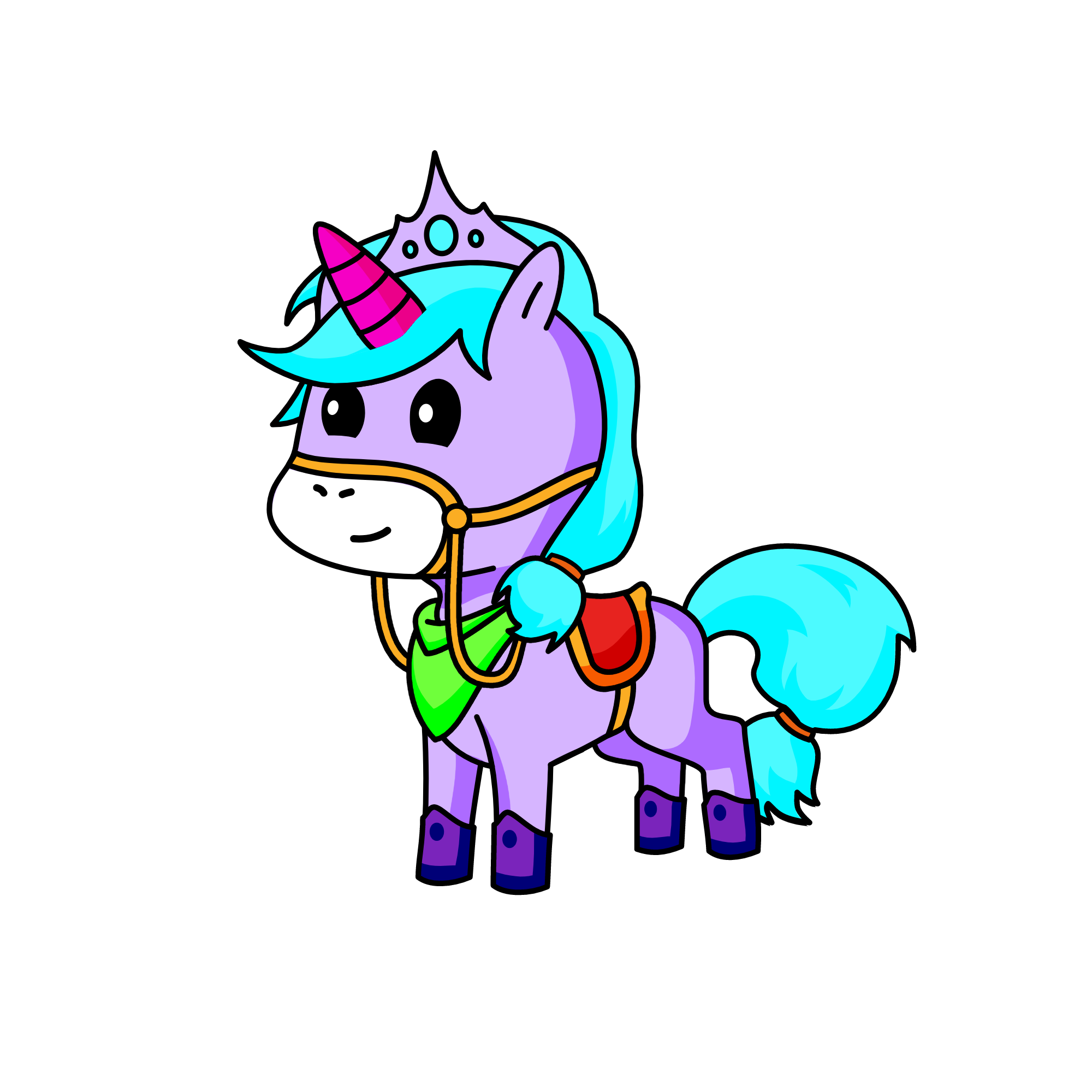 Sunsine, the unicorn