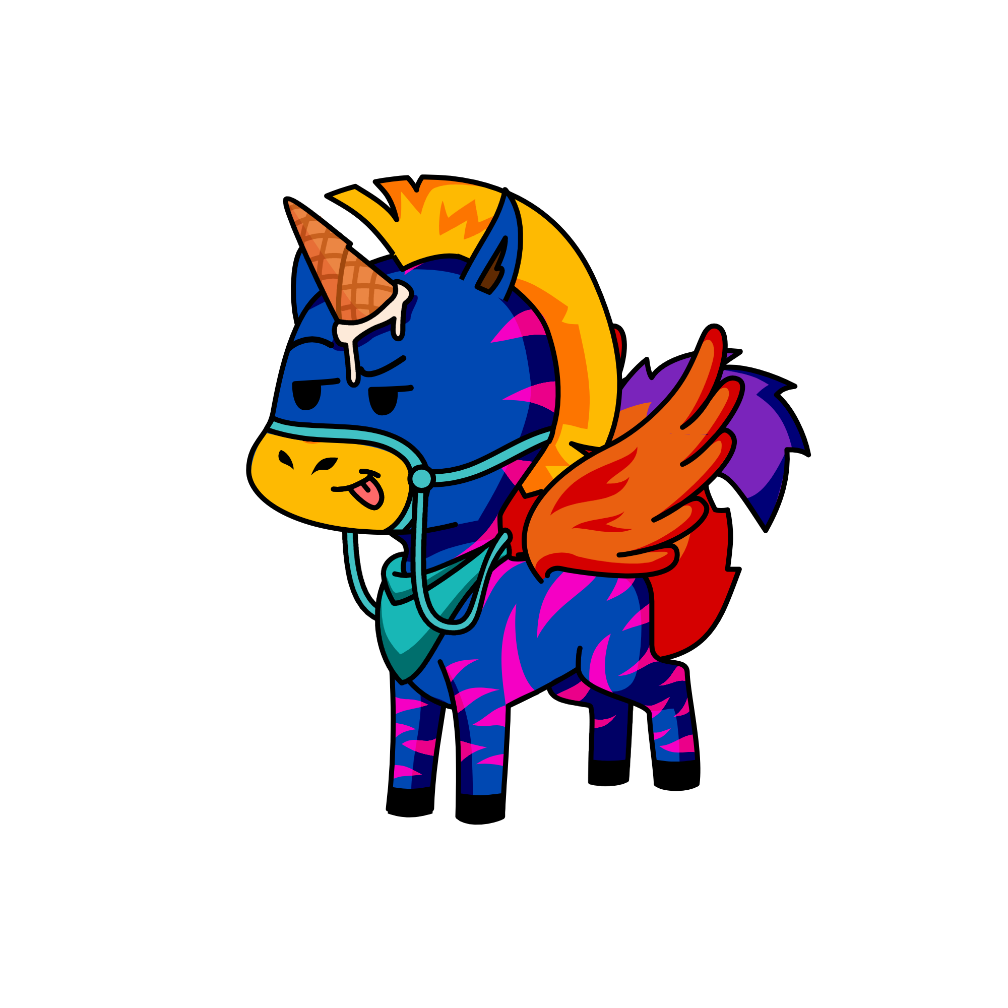 Triger, the unicorn