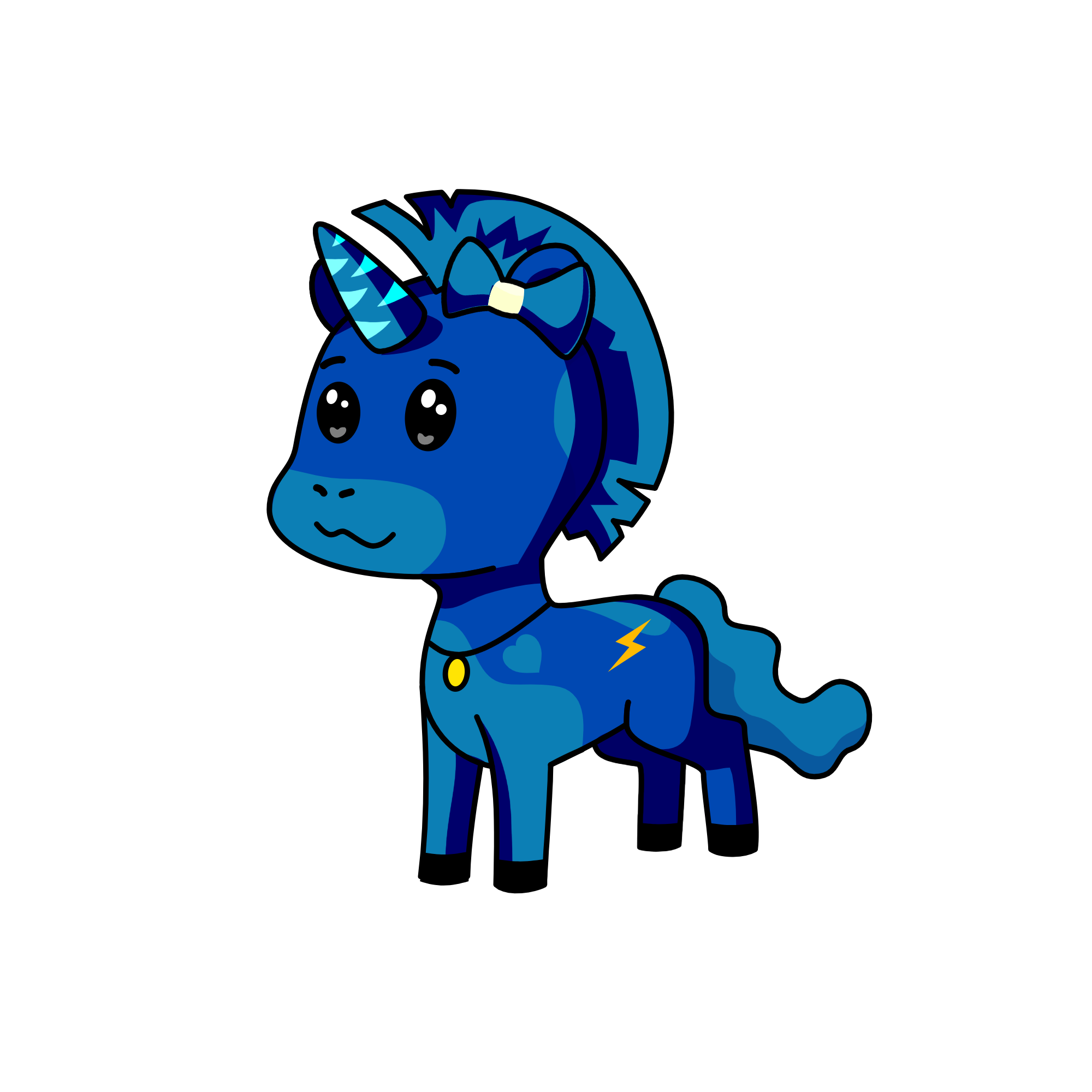 Staya, the unicorn