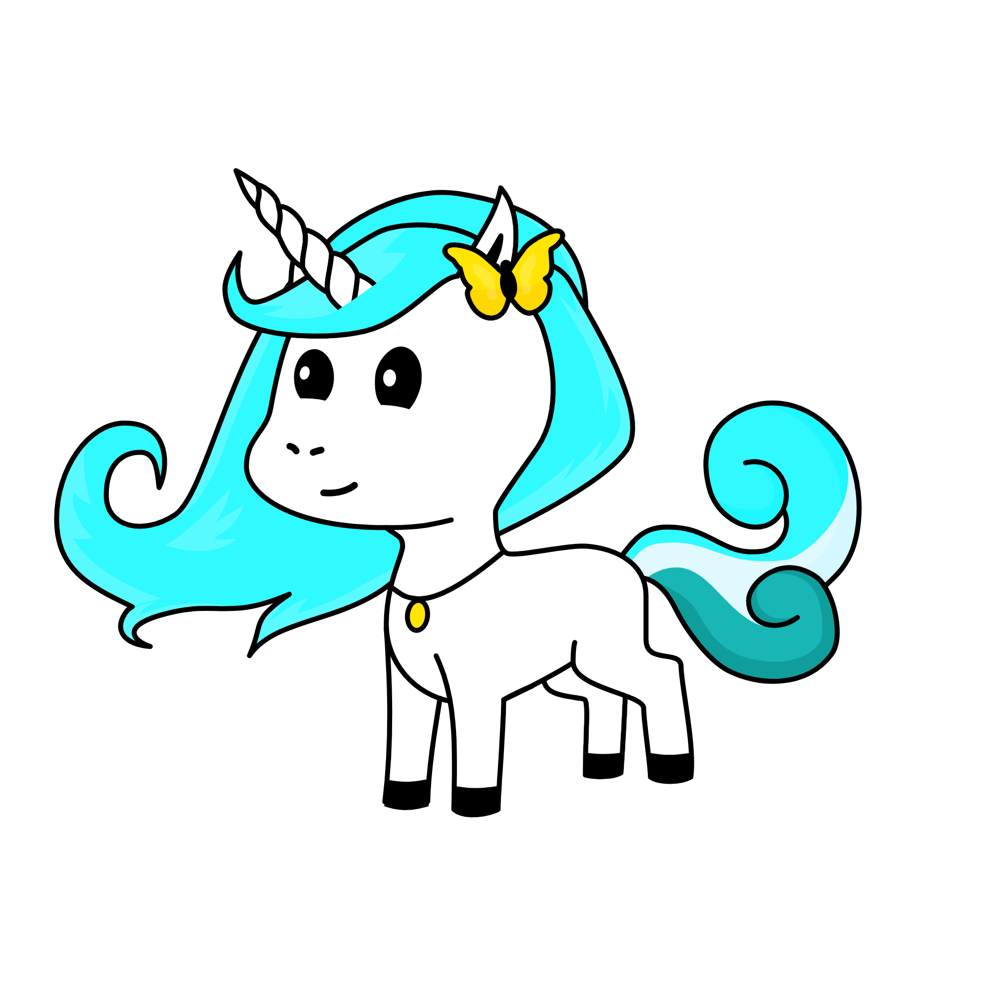 Mint Wisp, the unicorn