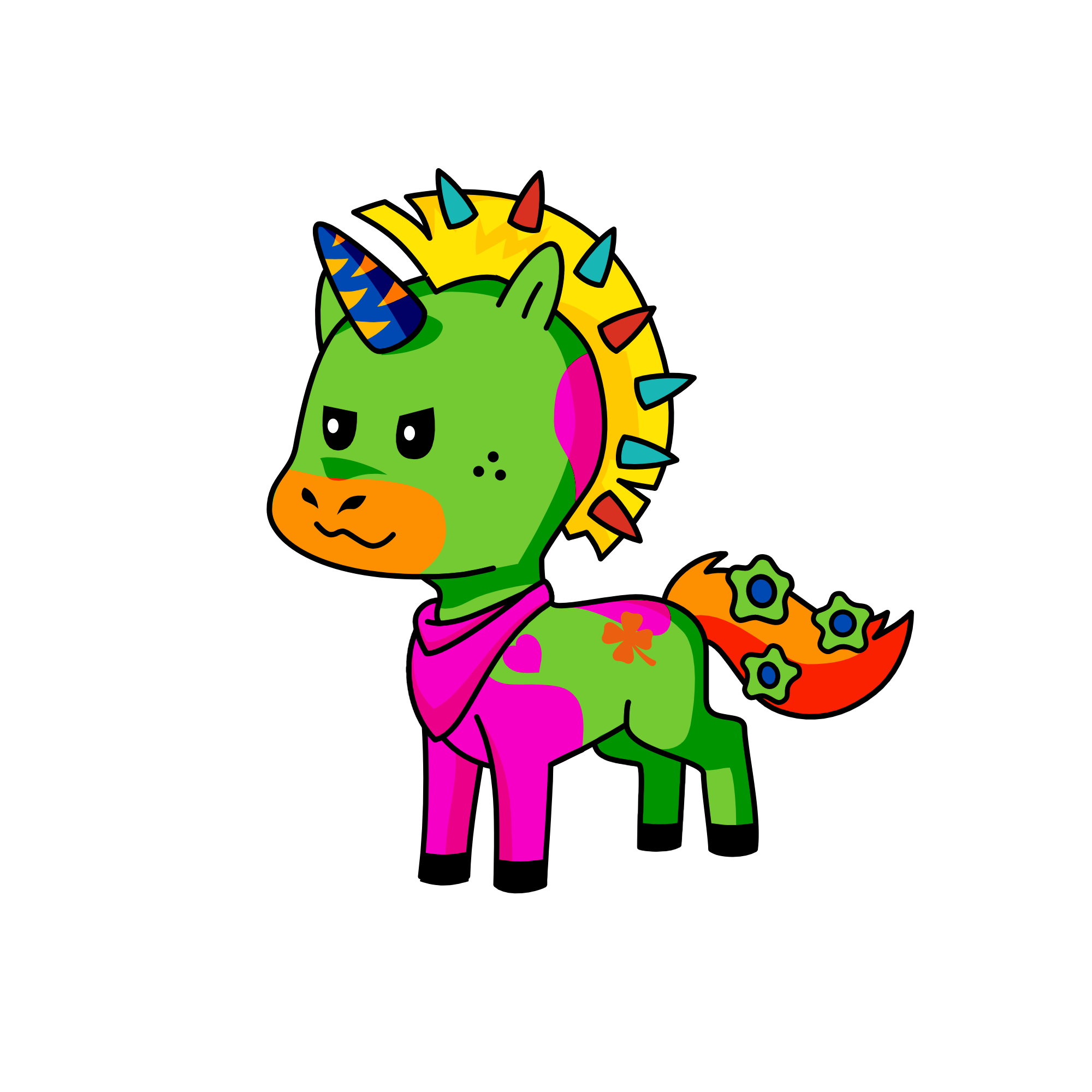 poop, the unicorn