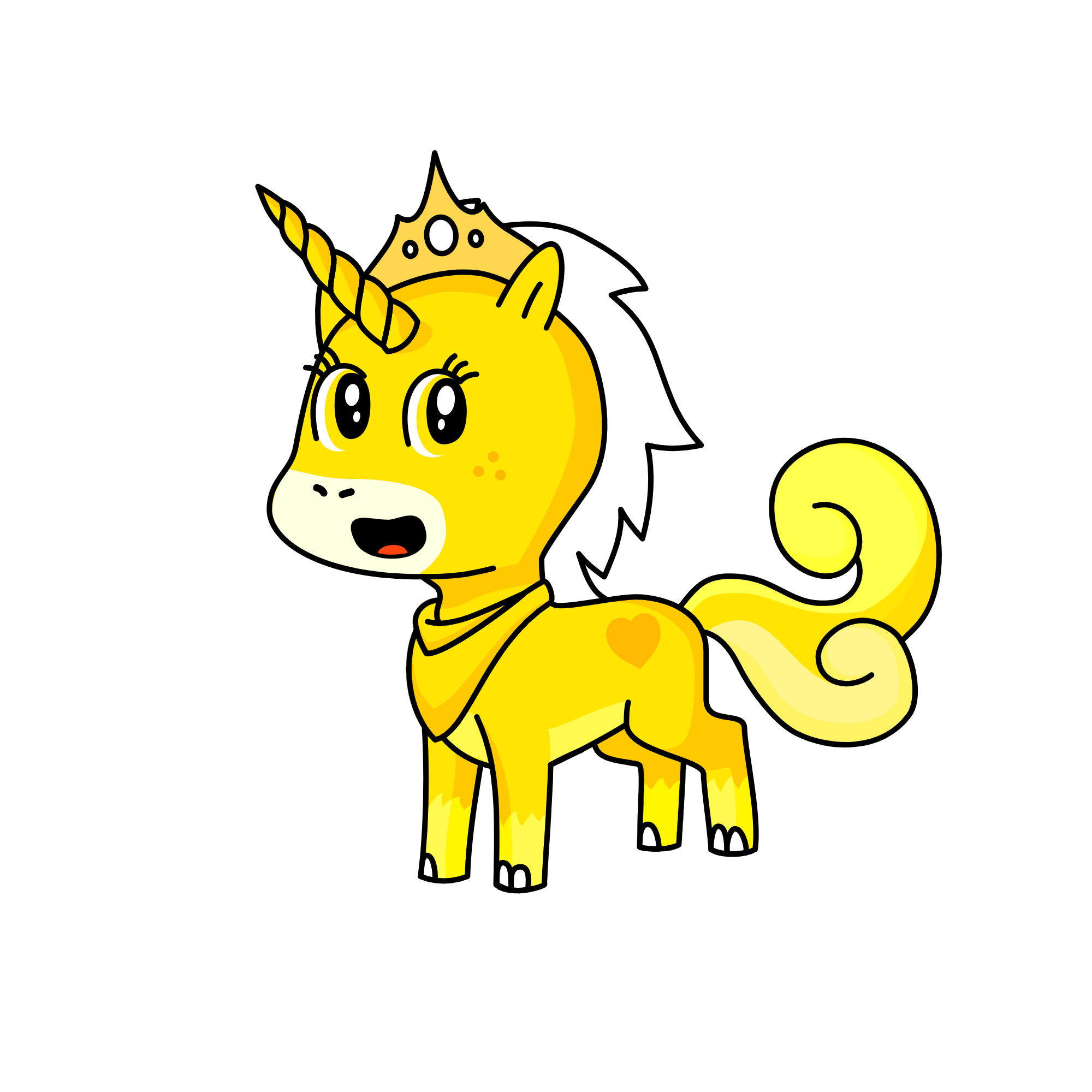 yellowie, the unicorn