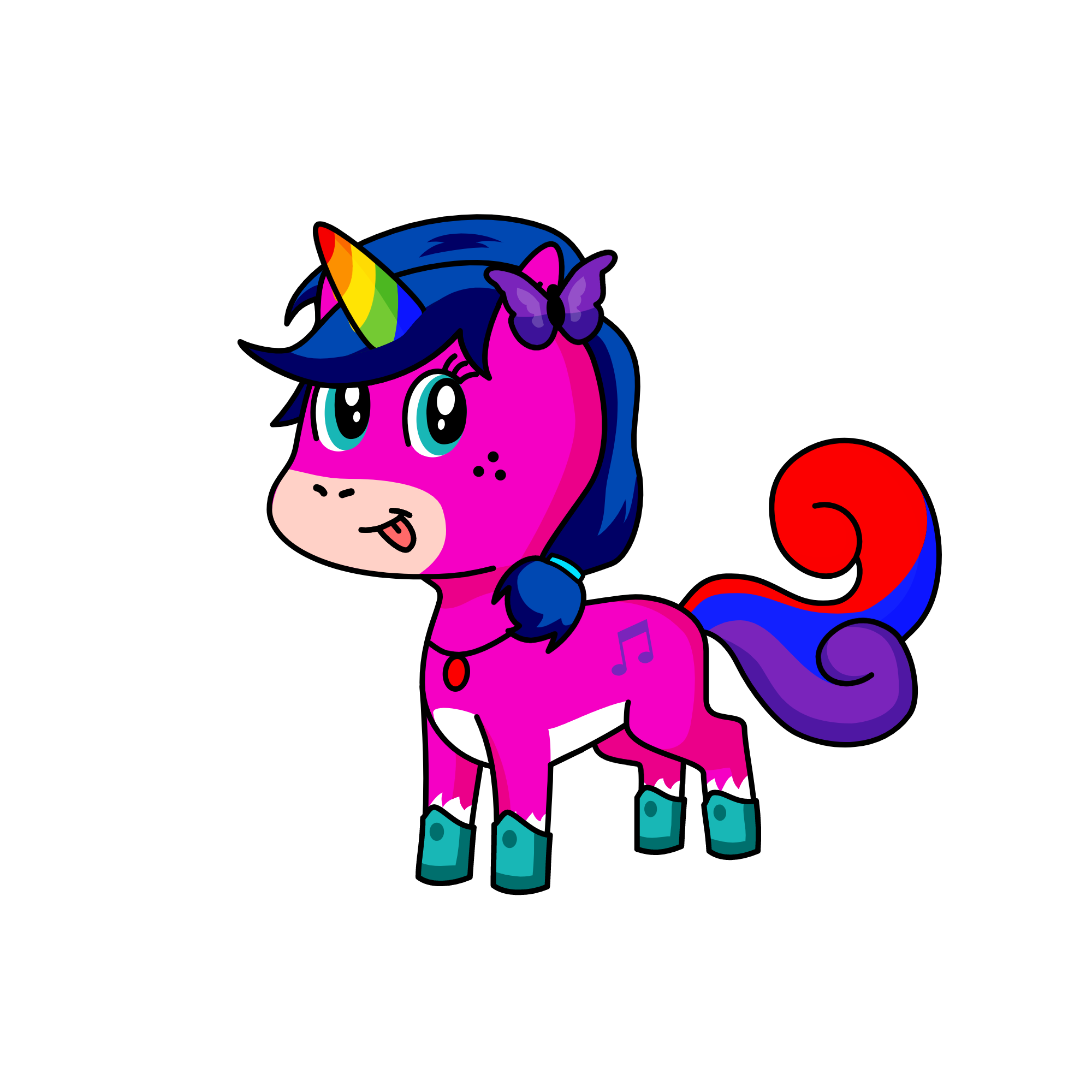cutepie, the unicorn