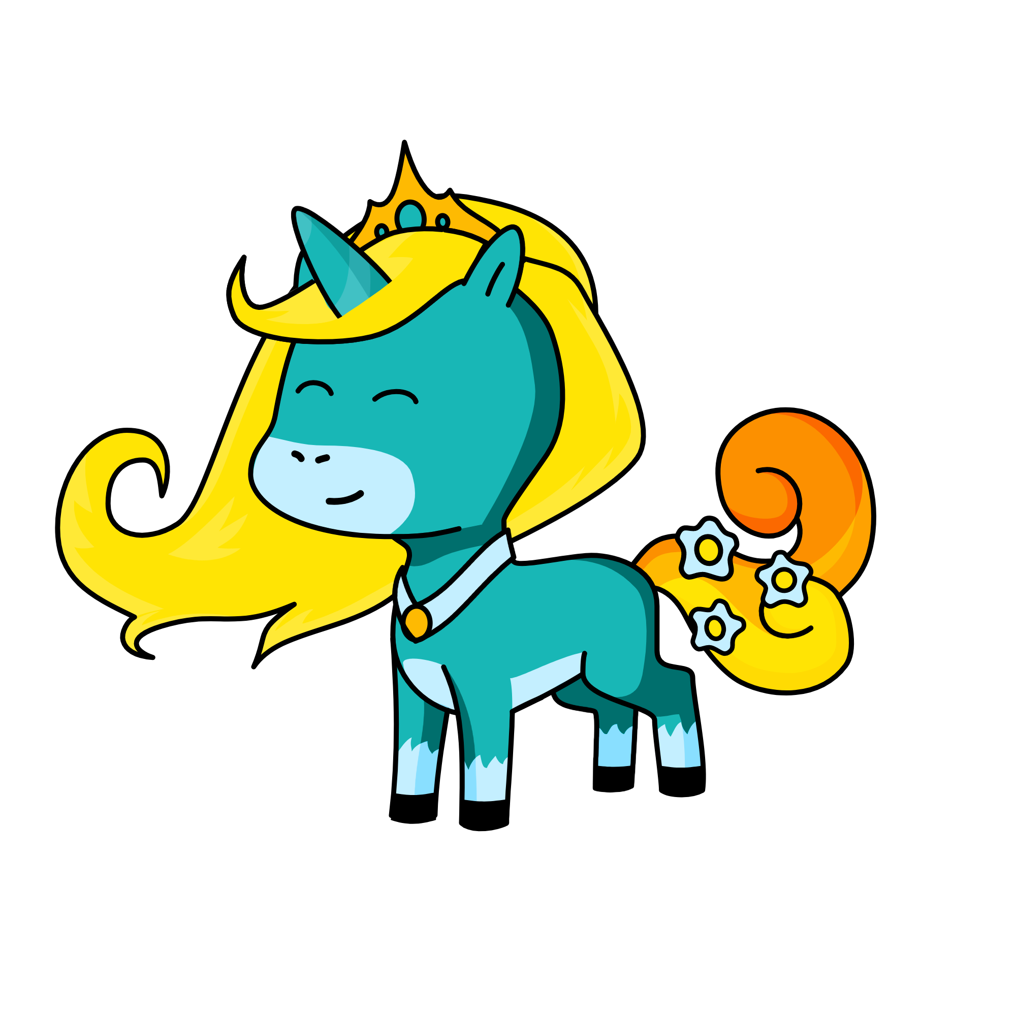 UNICORN EVELYN, the unicorn