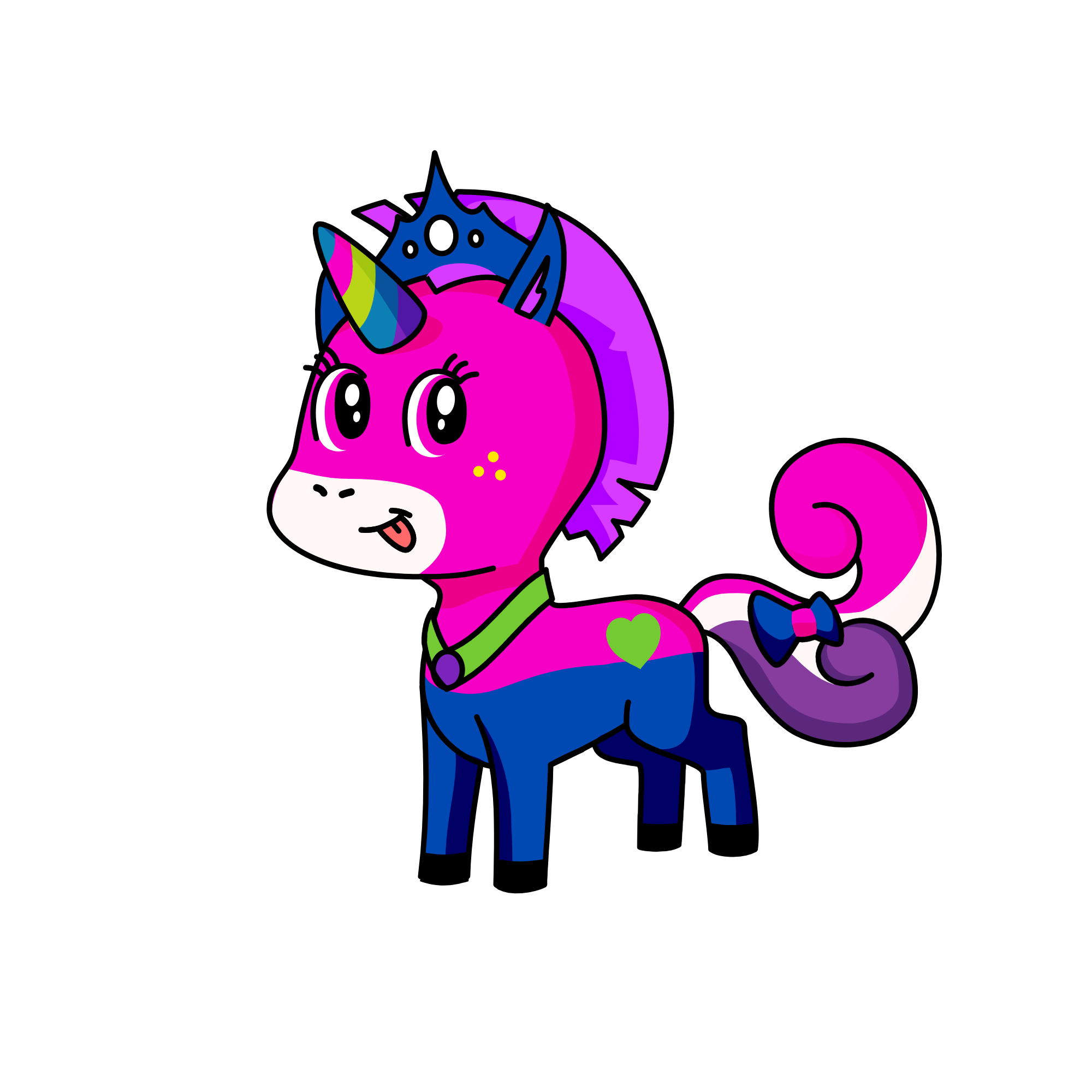 Belle, the unicorn