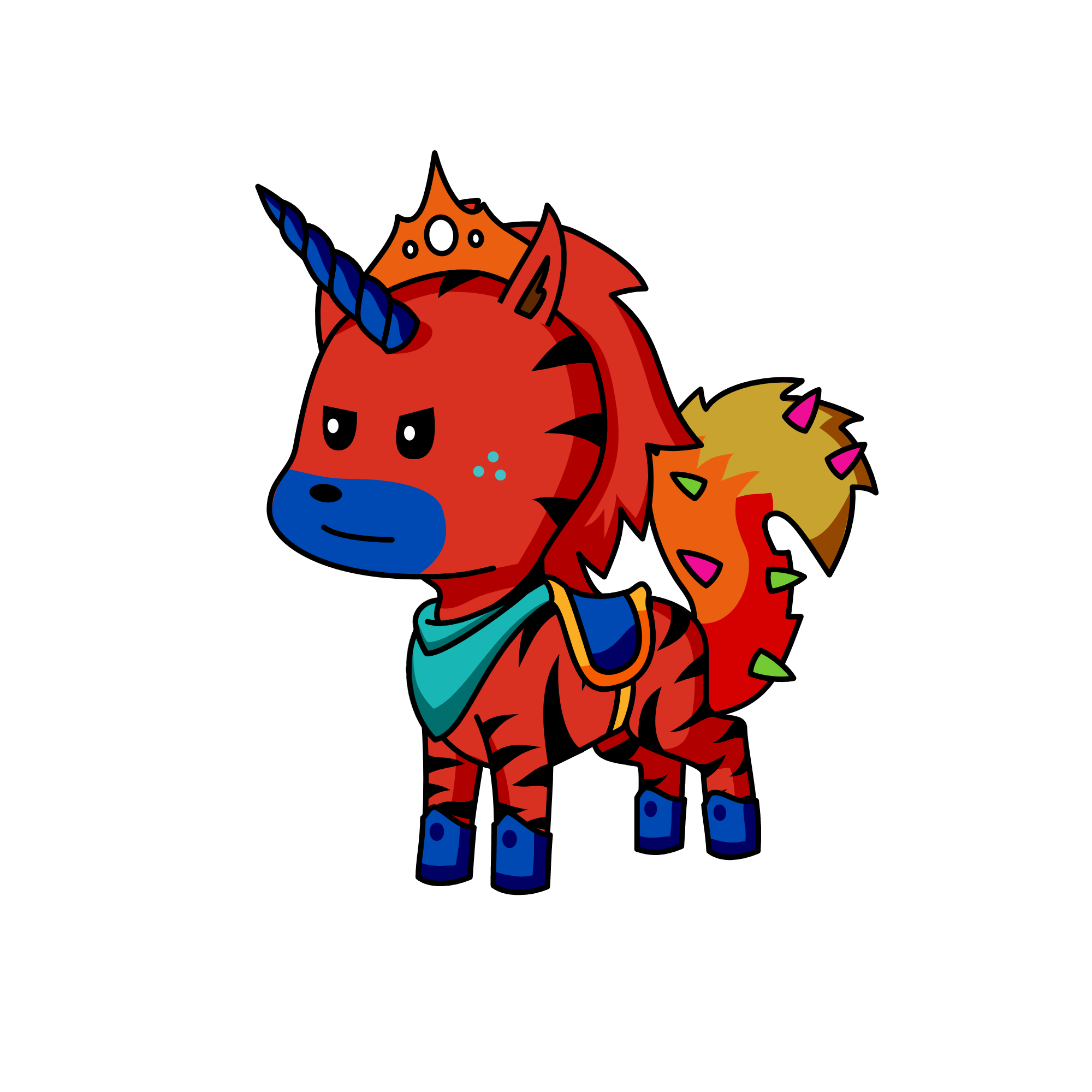 dragon fire, the unicorn