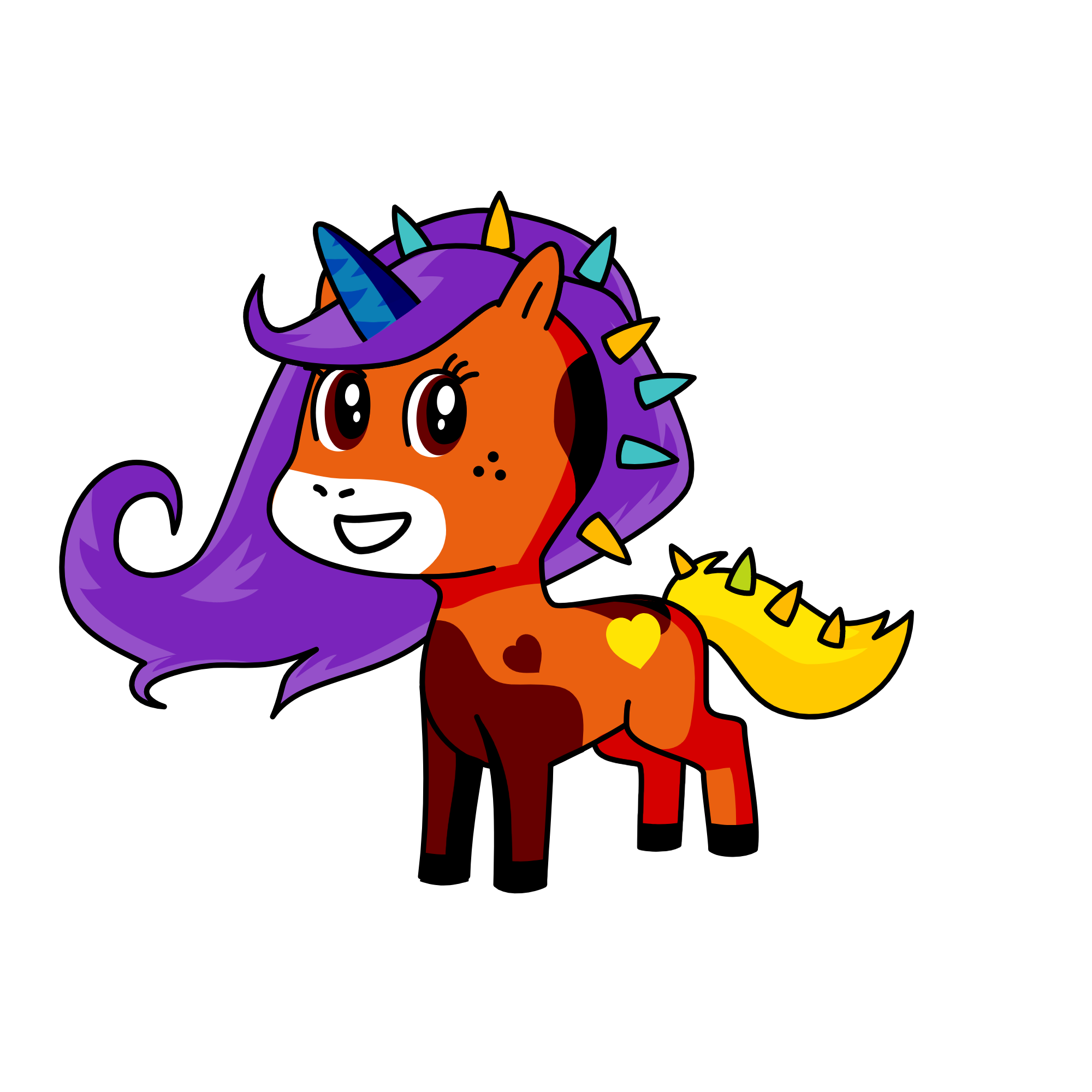 Play Drity , the unicorn