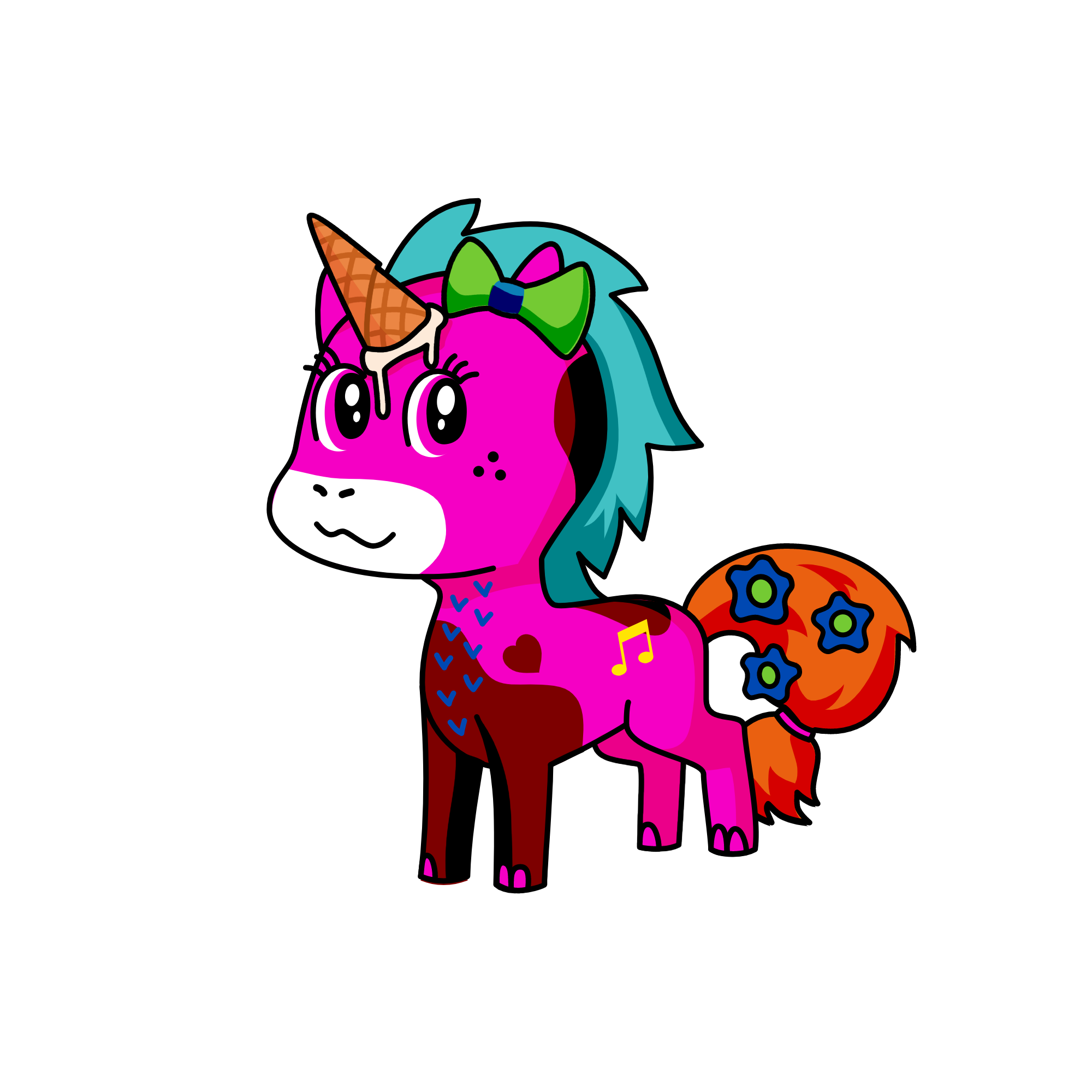 Play Drtiy, the unicorn