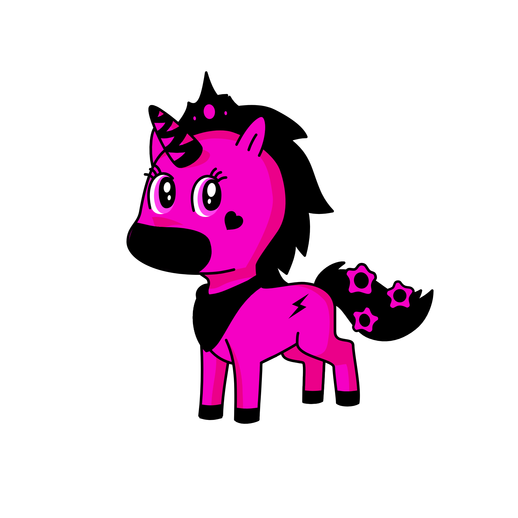Pinkie Pie, the unicorn