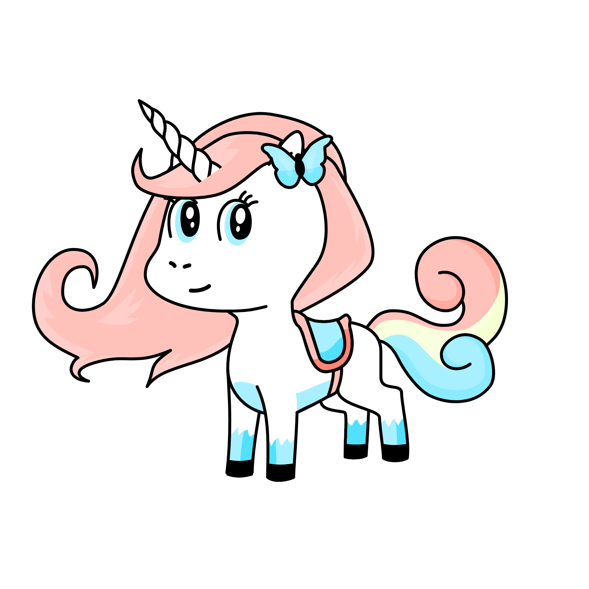 Cotton Candy, the unicorn