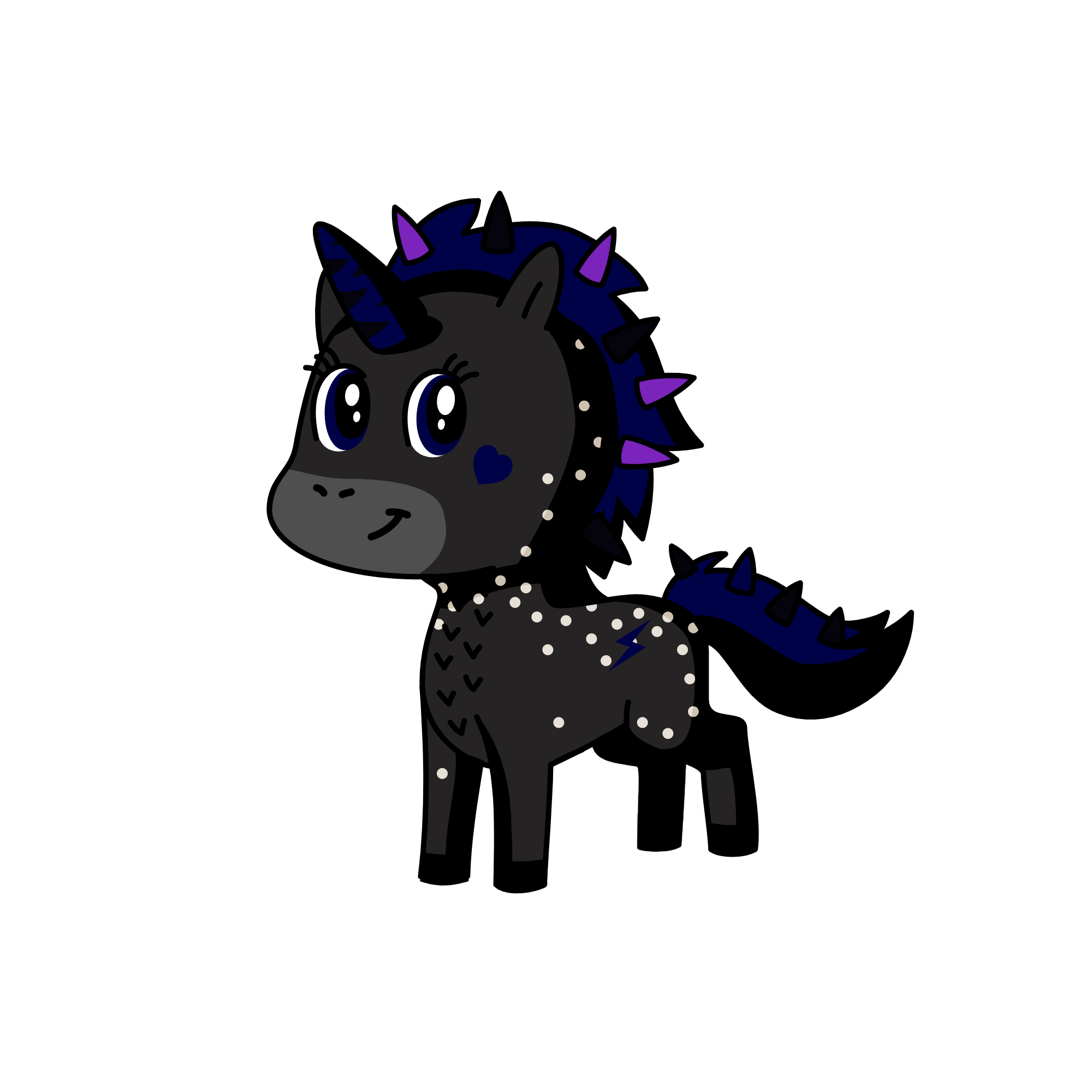Galaxy Queen, the unicorn