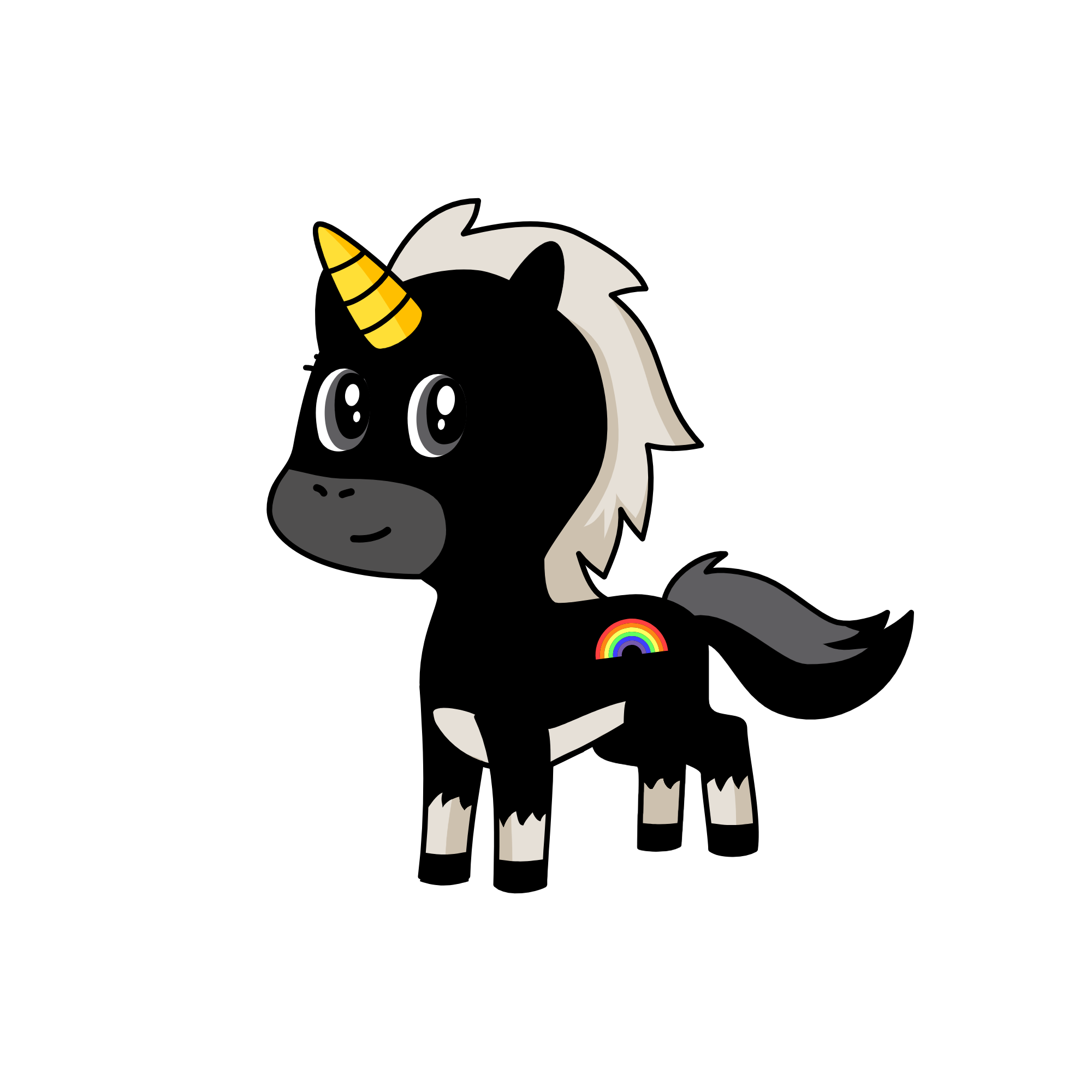 Luna, the unicorn