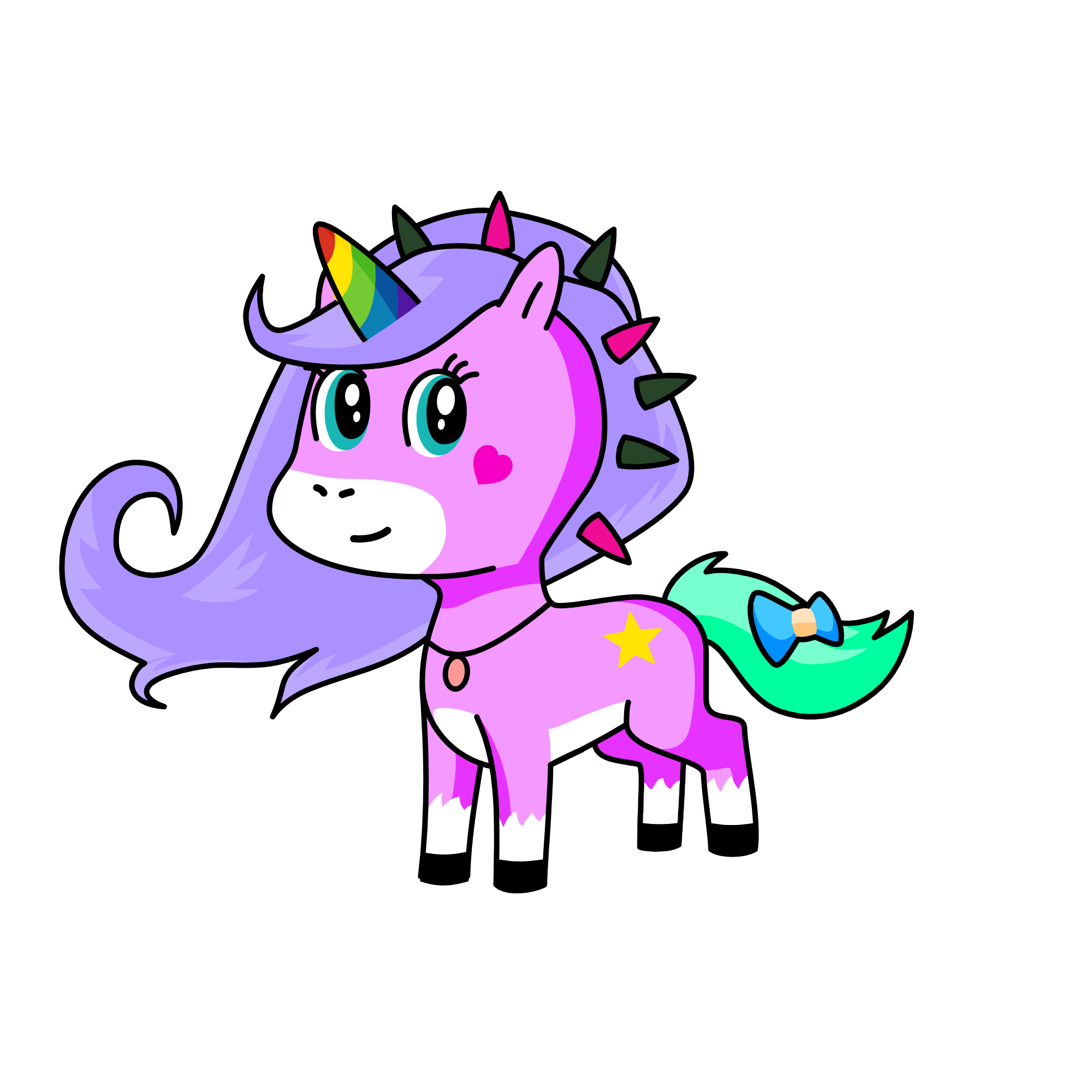 Saphira, the unicorn