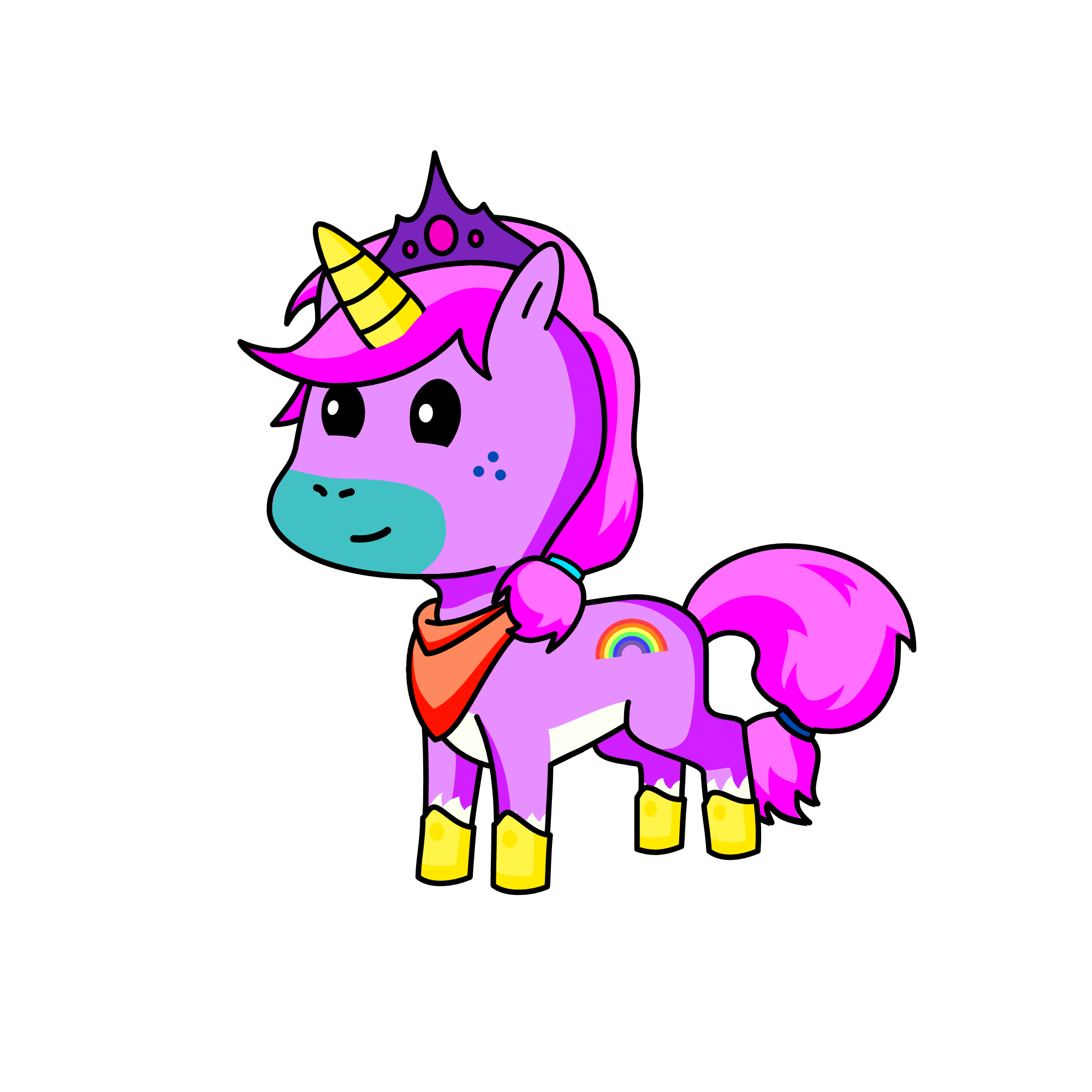 Audrey , the unicorn