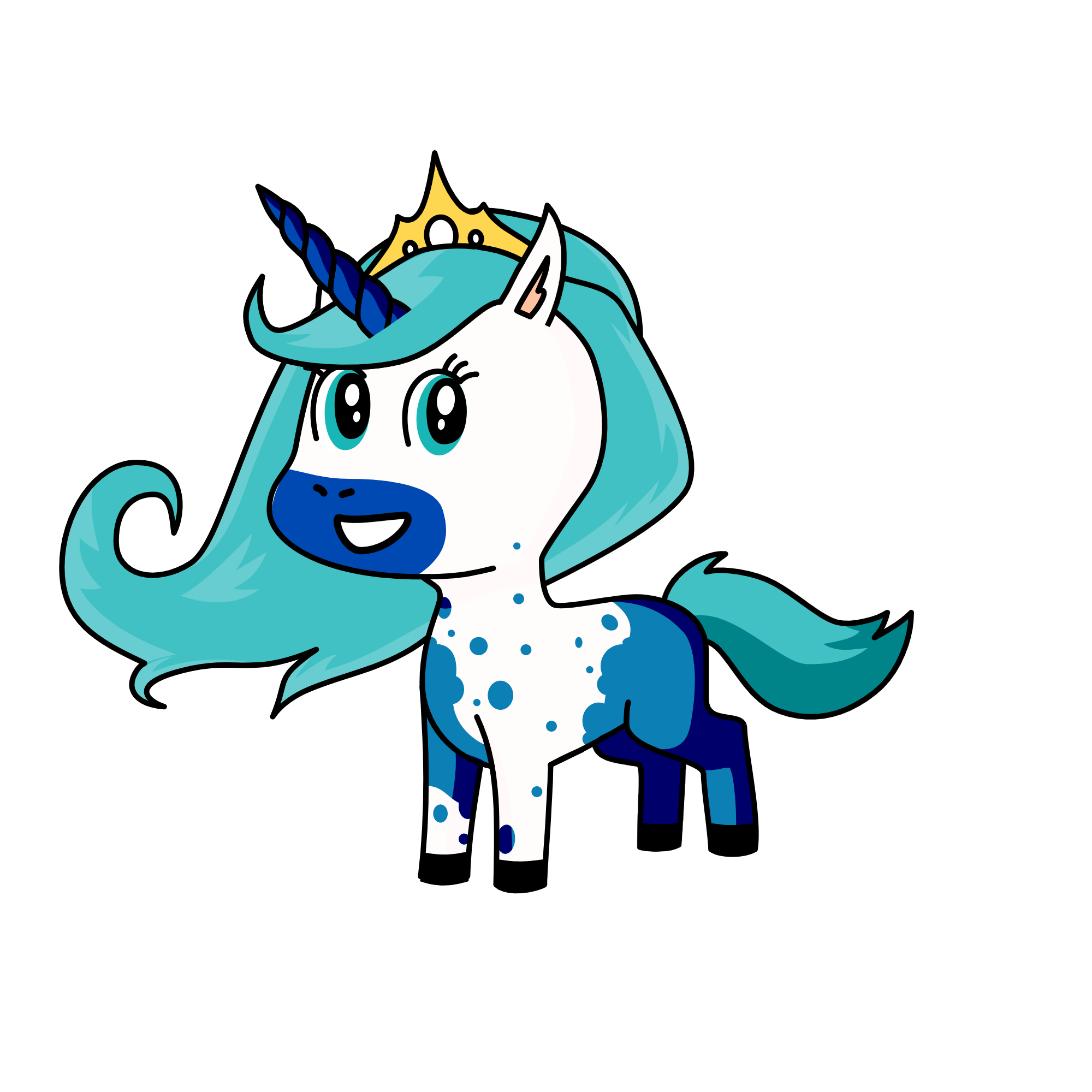 Sky, the unicorn