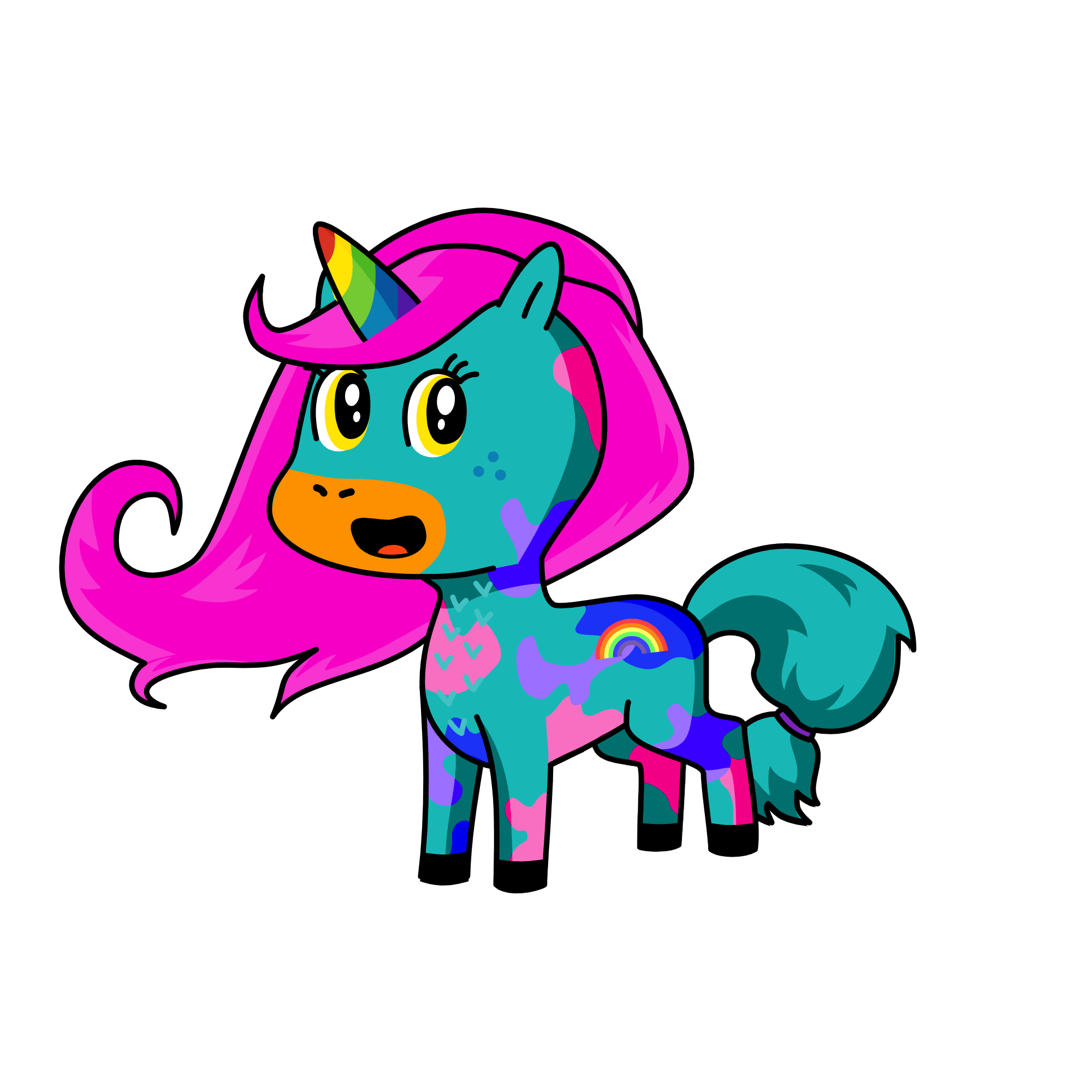 Princess Lofy, the unicorn