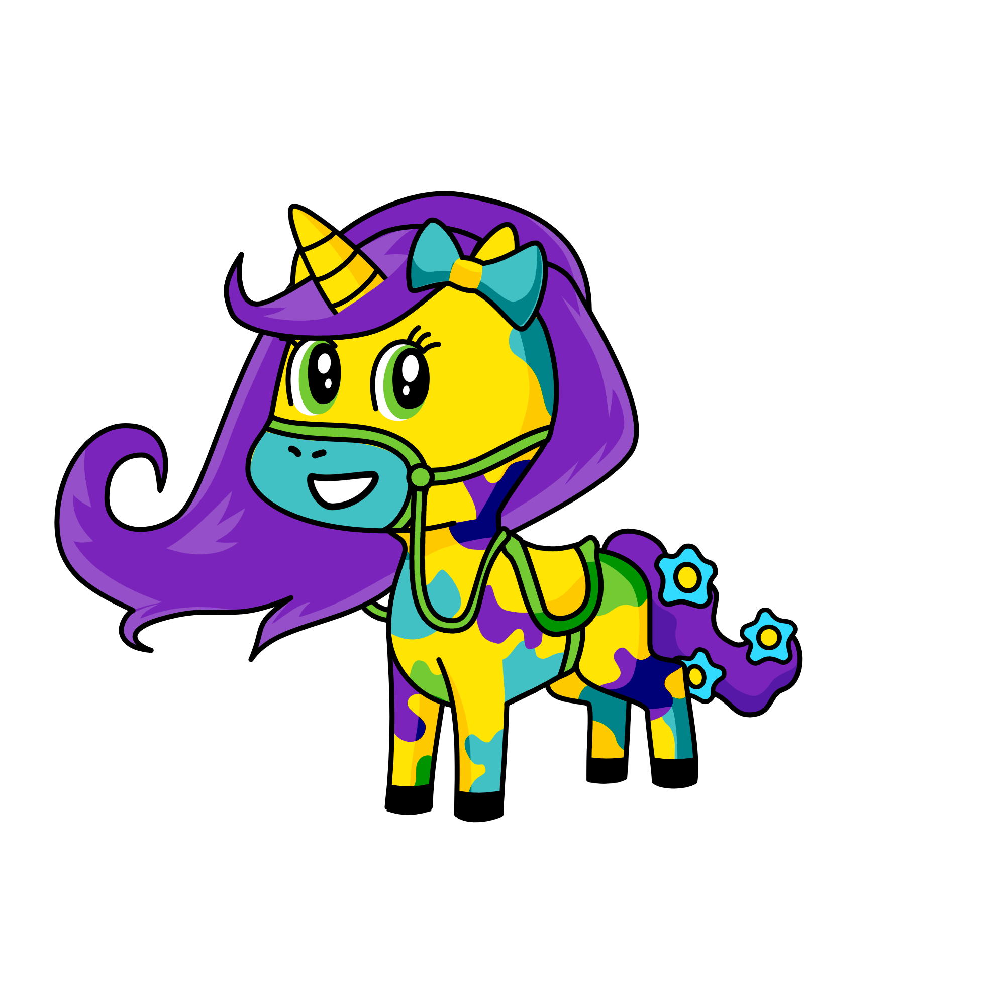 Sunshine McPopcorn, the unicorn