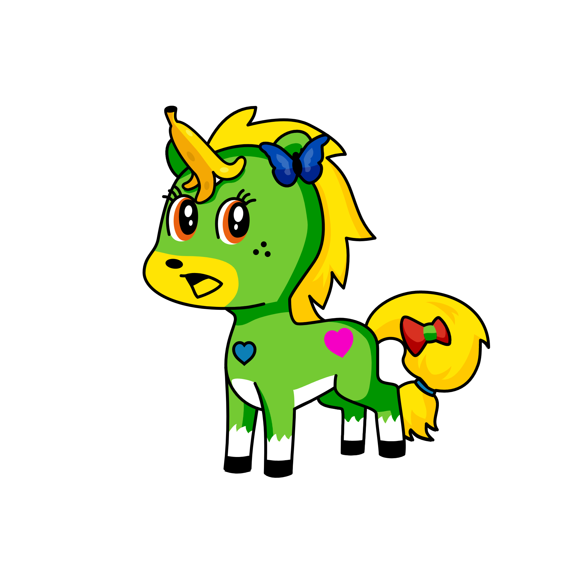 horny, the unicorn