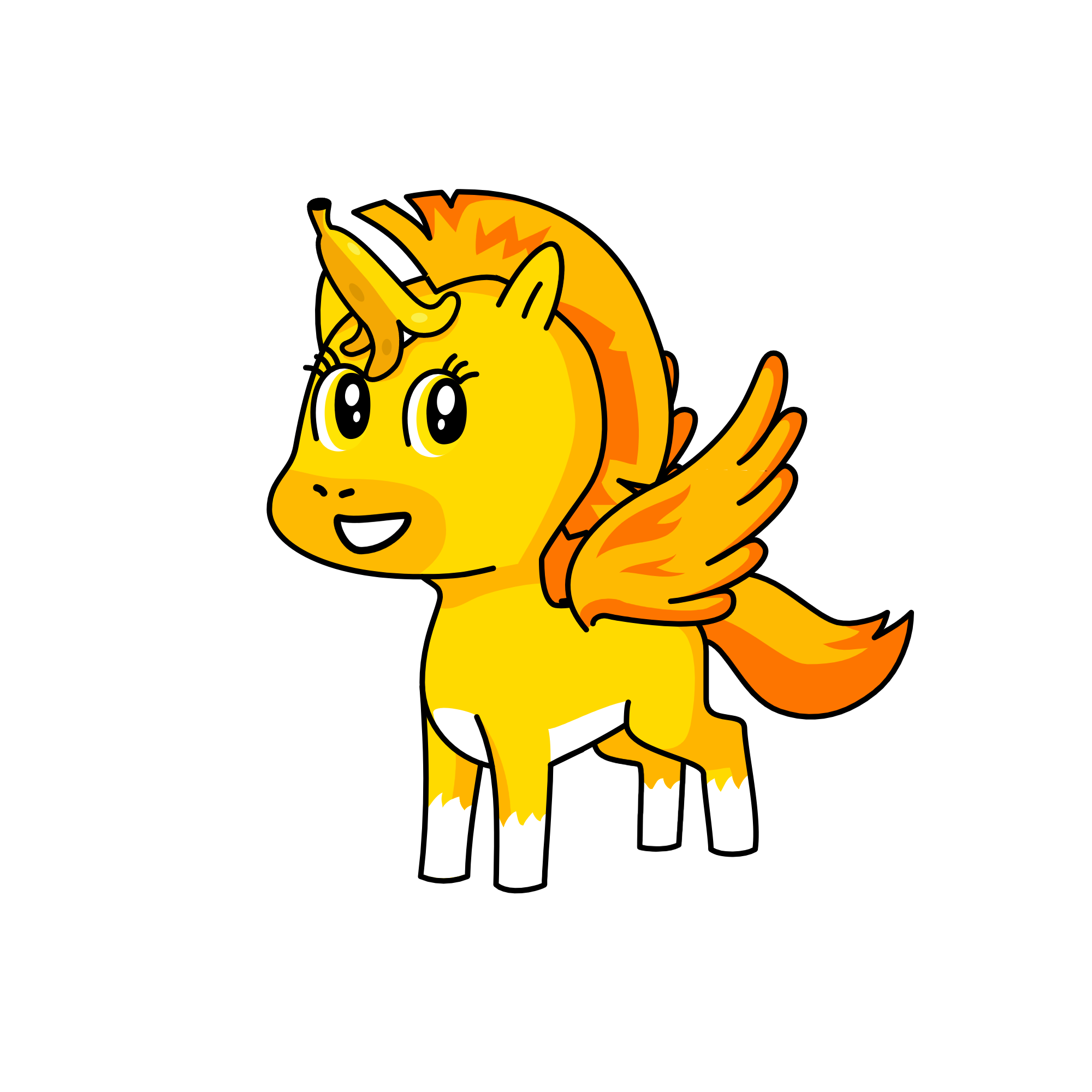 Banana, the unicorn