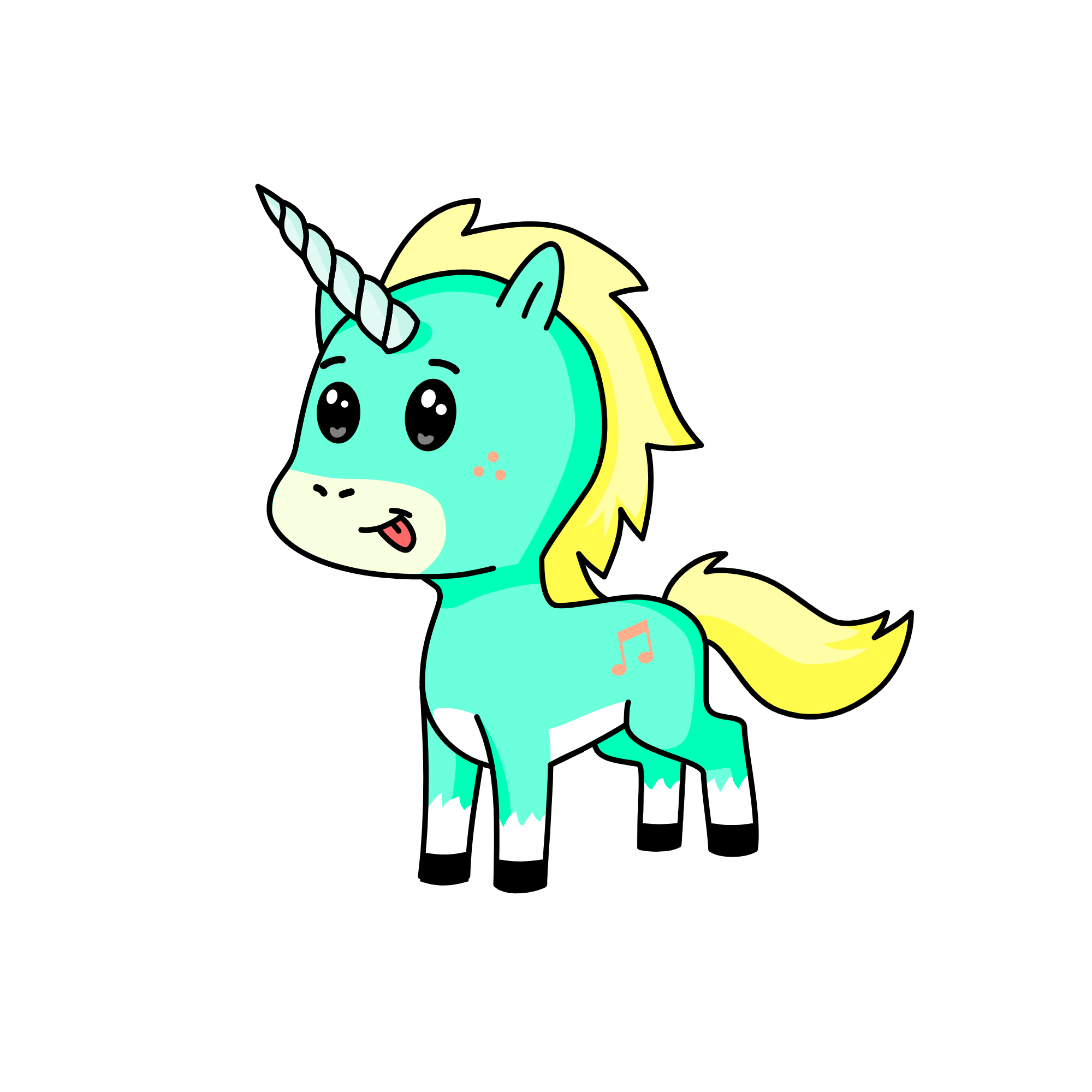 Bobopher, the unicorn