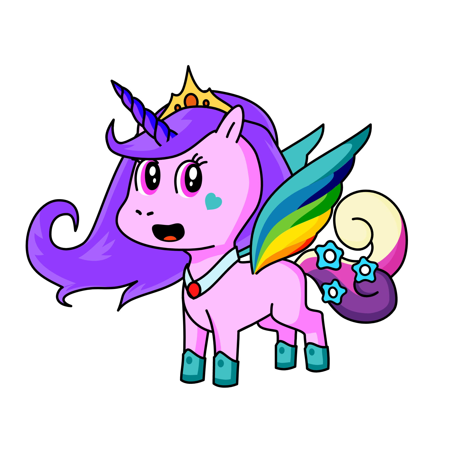Princess Twilight Sparkle, the unicorn