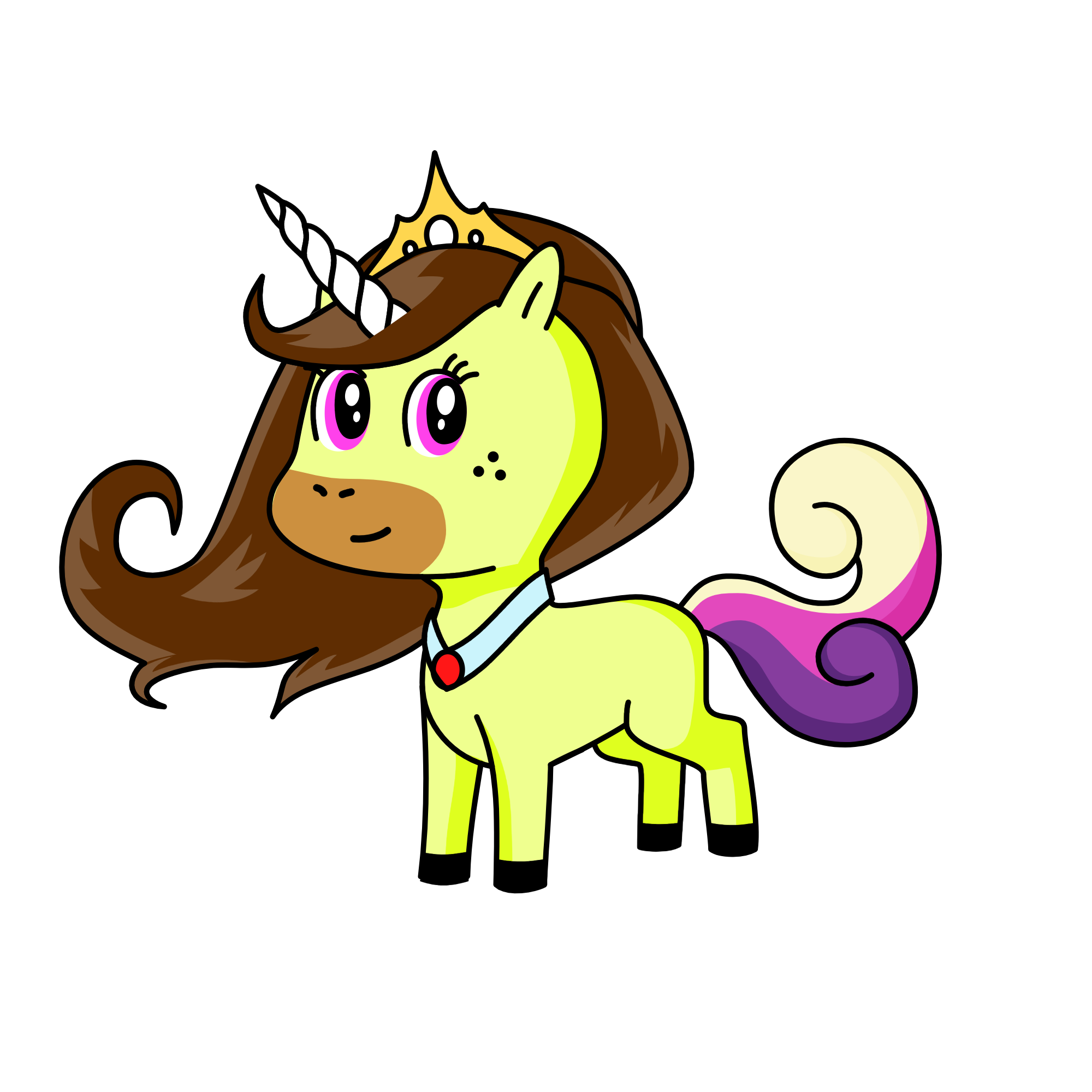 PRINTZESA, the unicorn