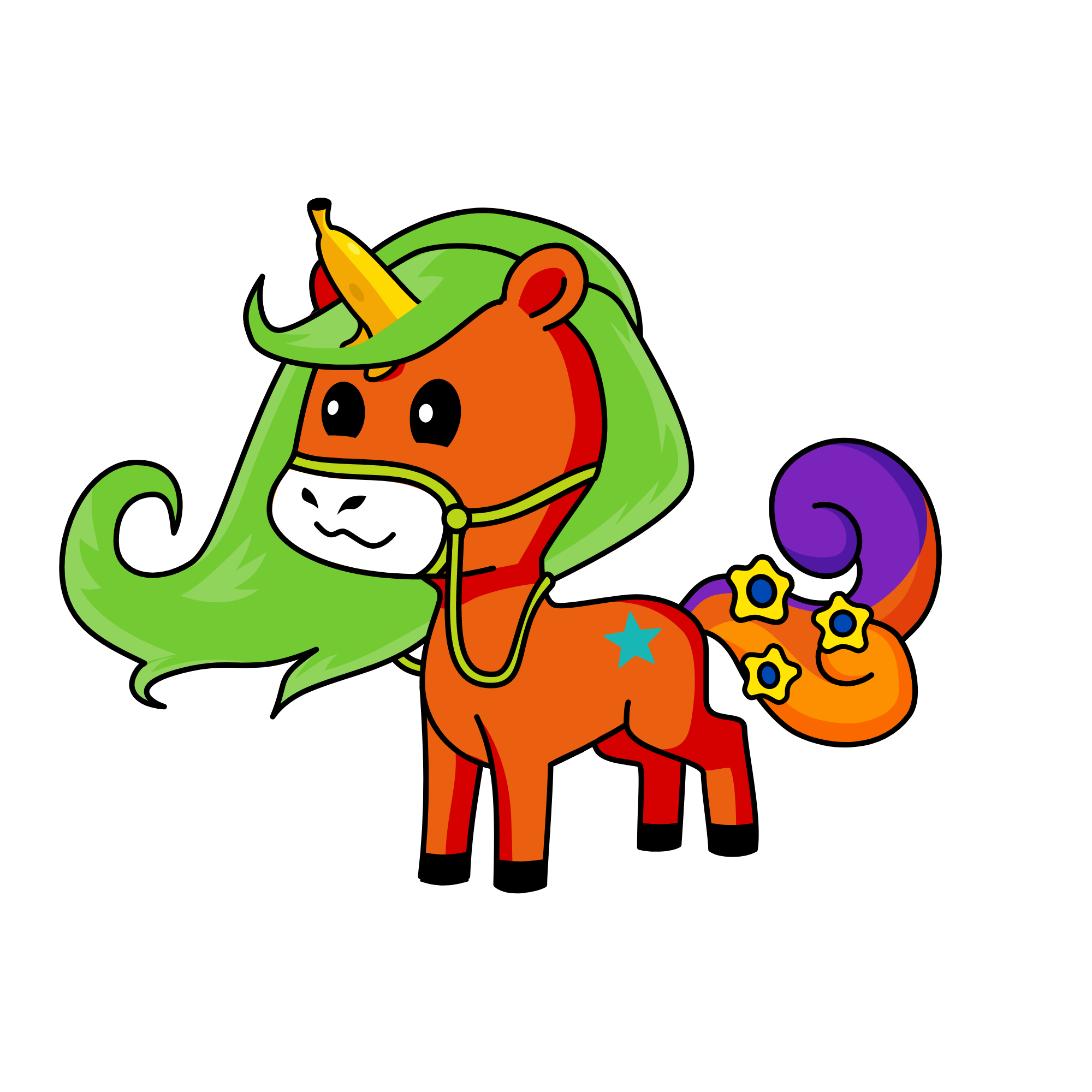 ORANGE, the unicorn