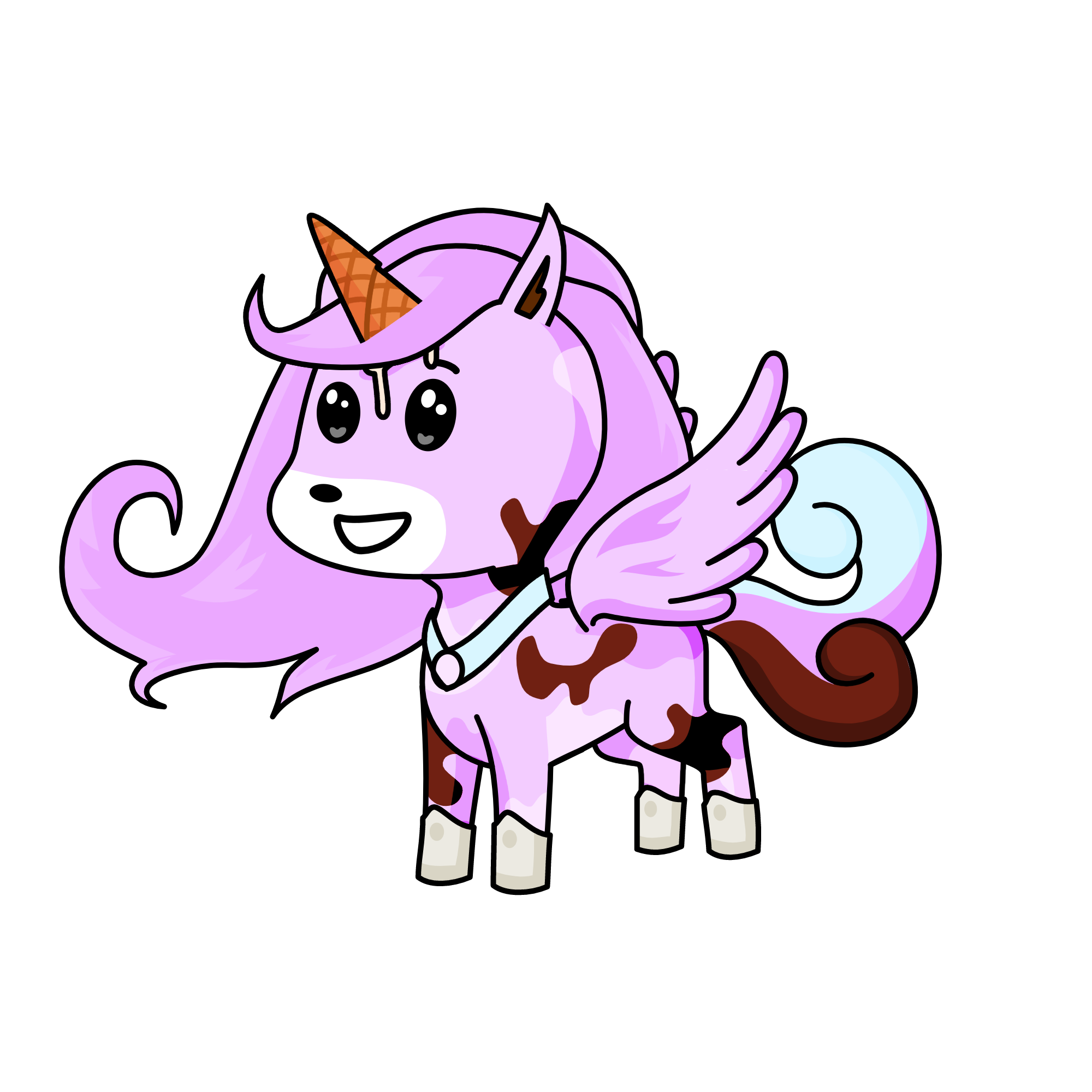 Neapolitan, the unicorn