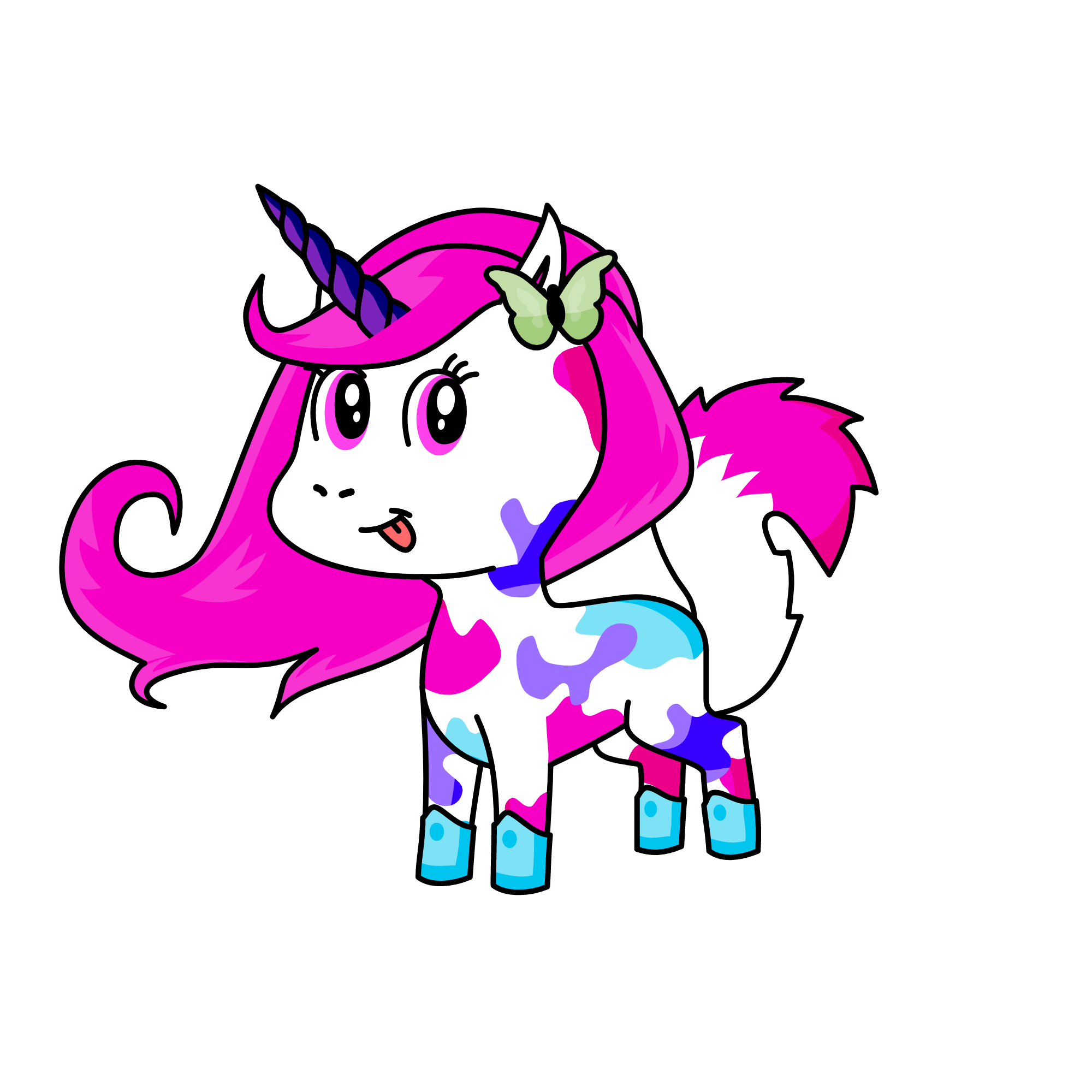 Pinky Pie, the unicorn