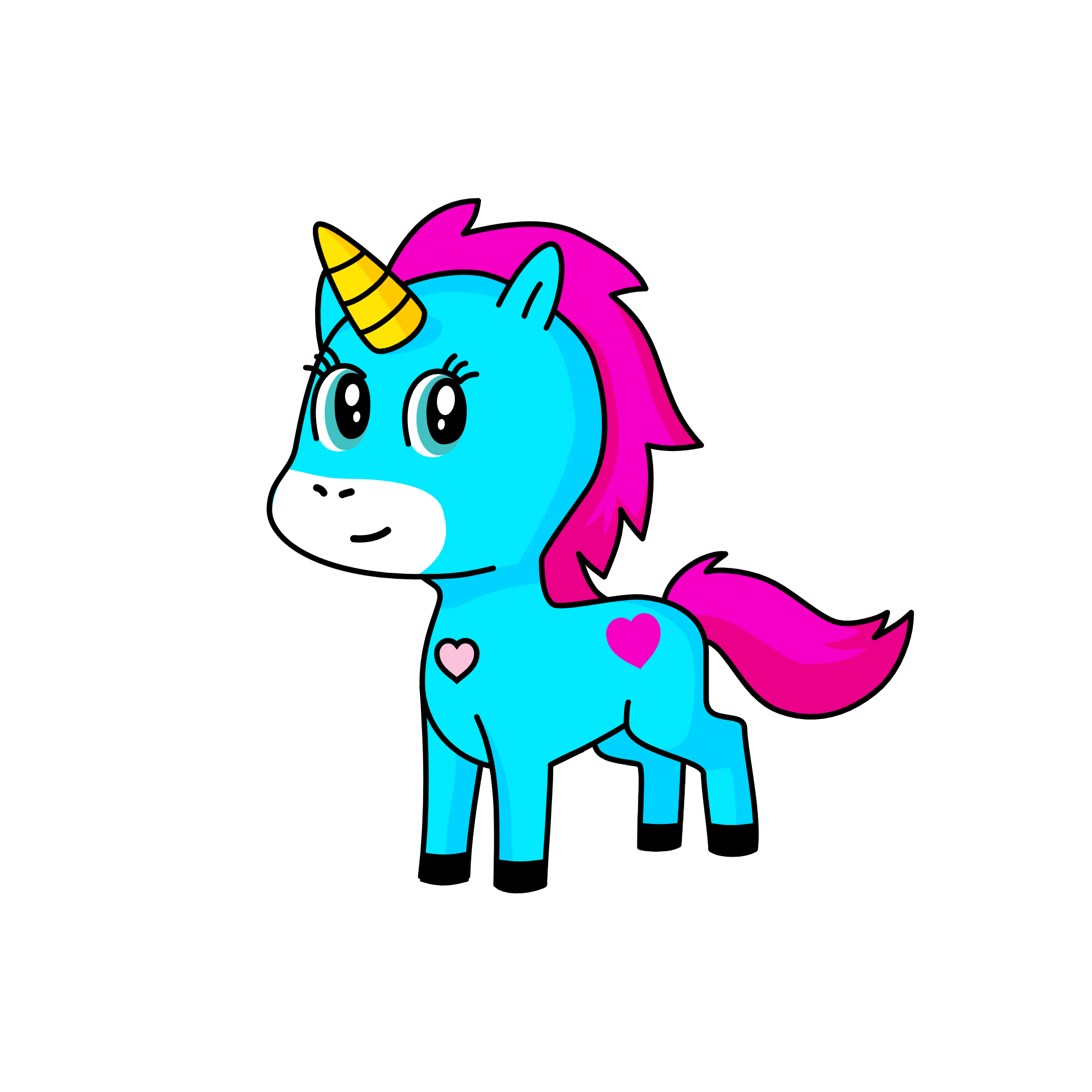 Jasmine, the unicorn