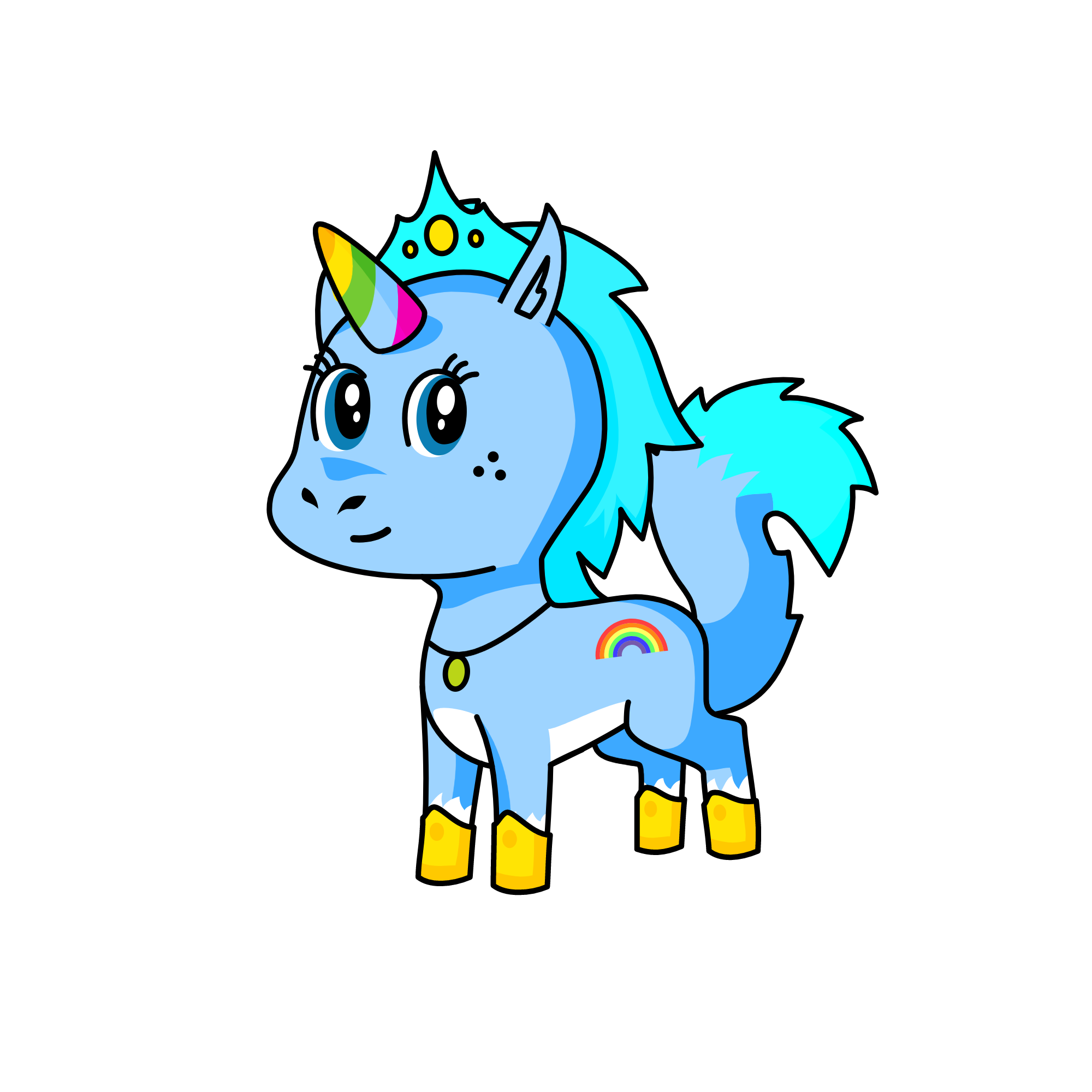 Marghe, the unicorn