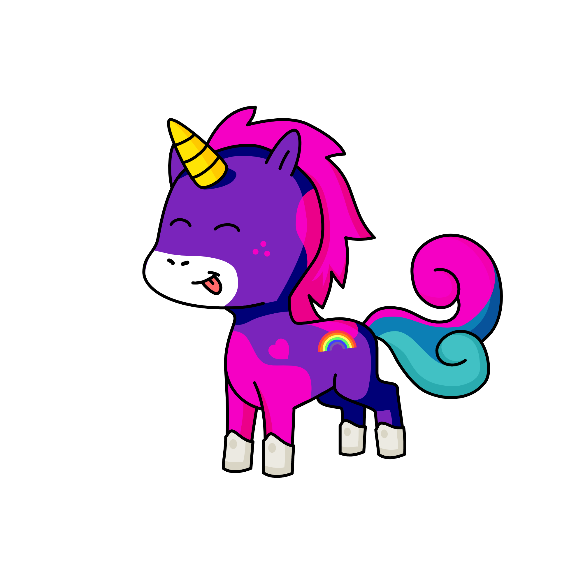 Bubble, the unicorn