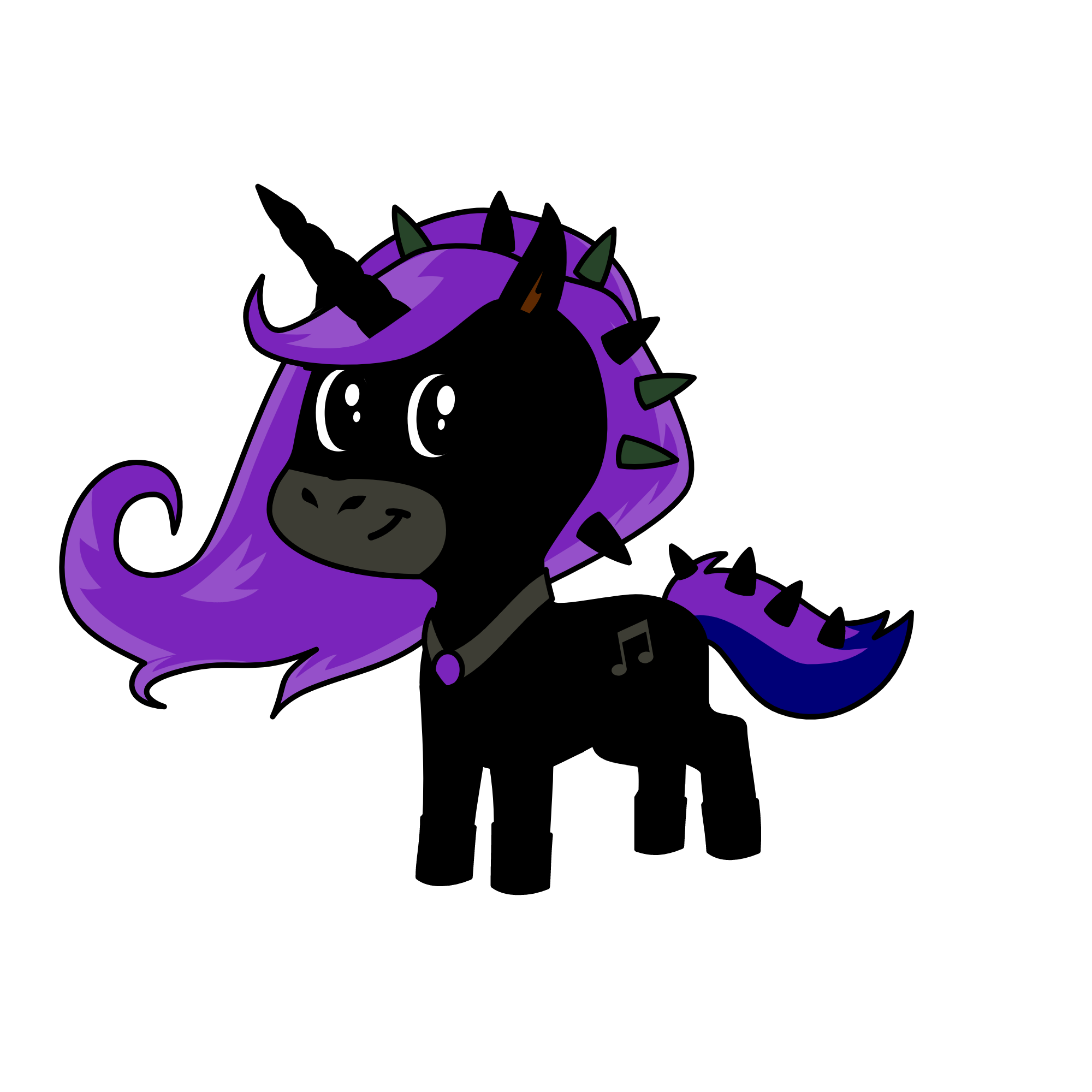 Pandora, the unicorn