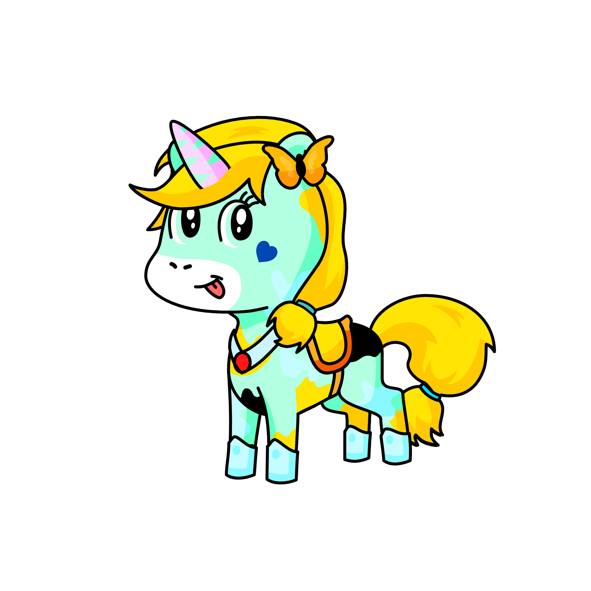 BL, the unicorn