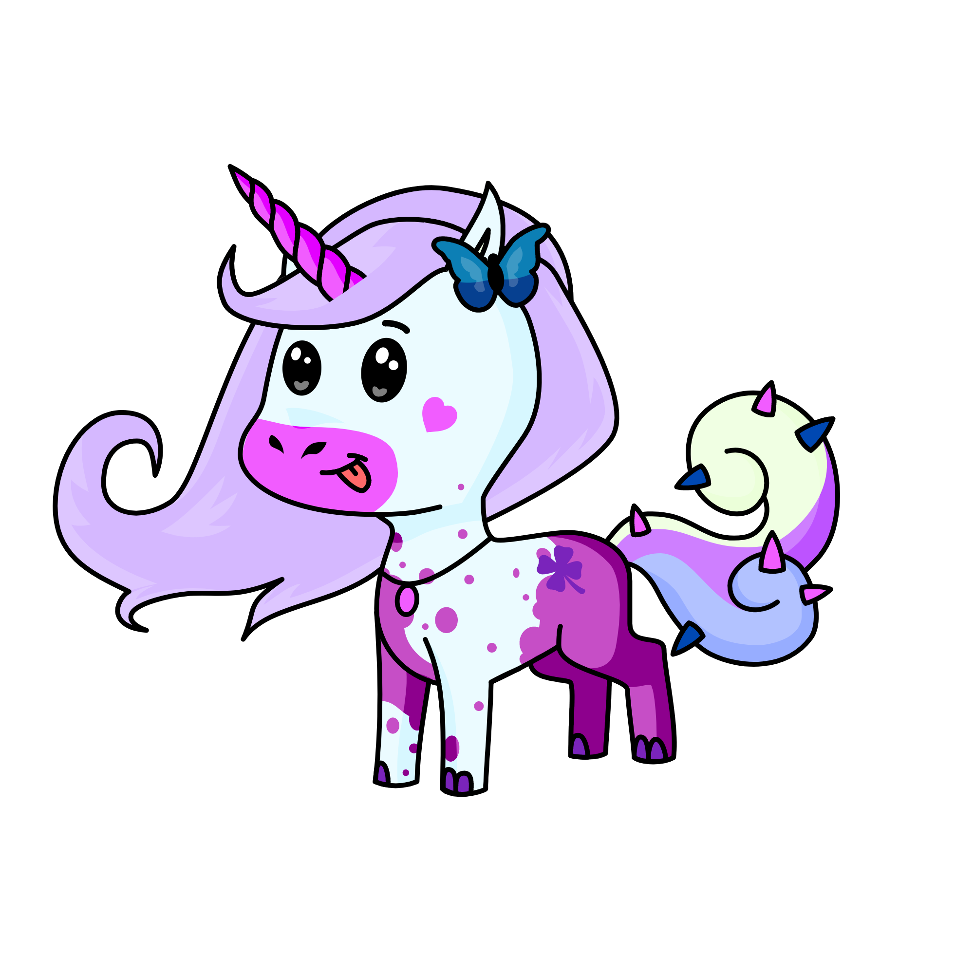 Galactica, the unicorn